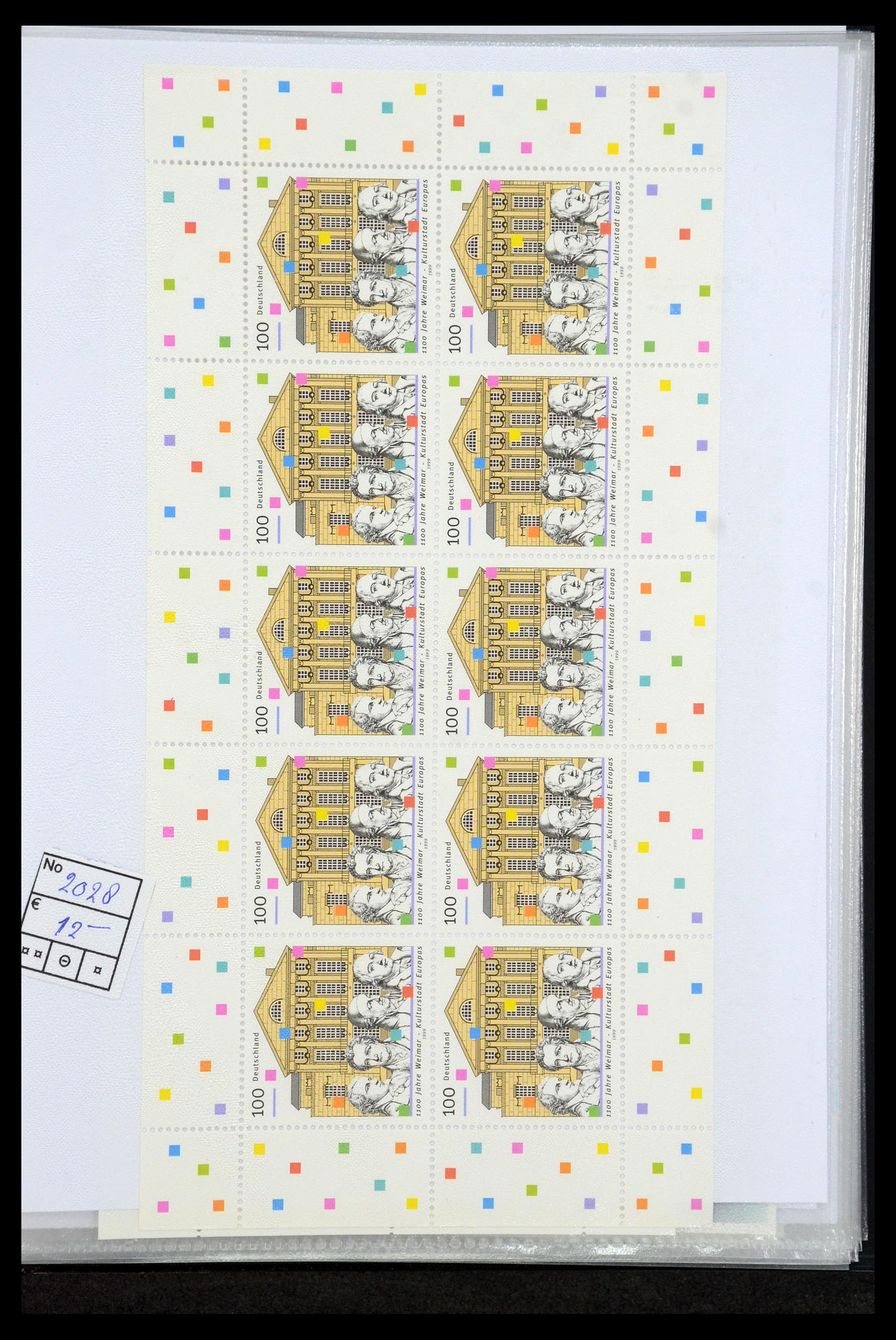 35474 088 - Stamp Collection 35474 Bundespost 1995-2000.