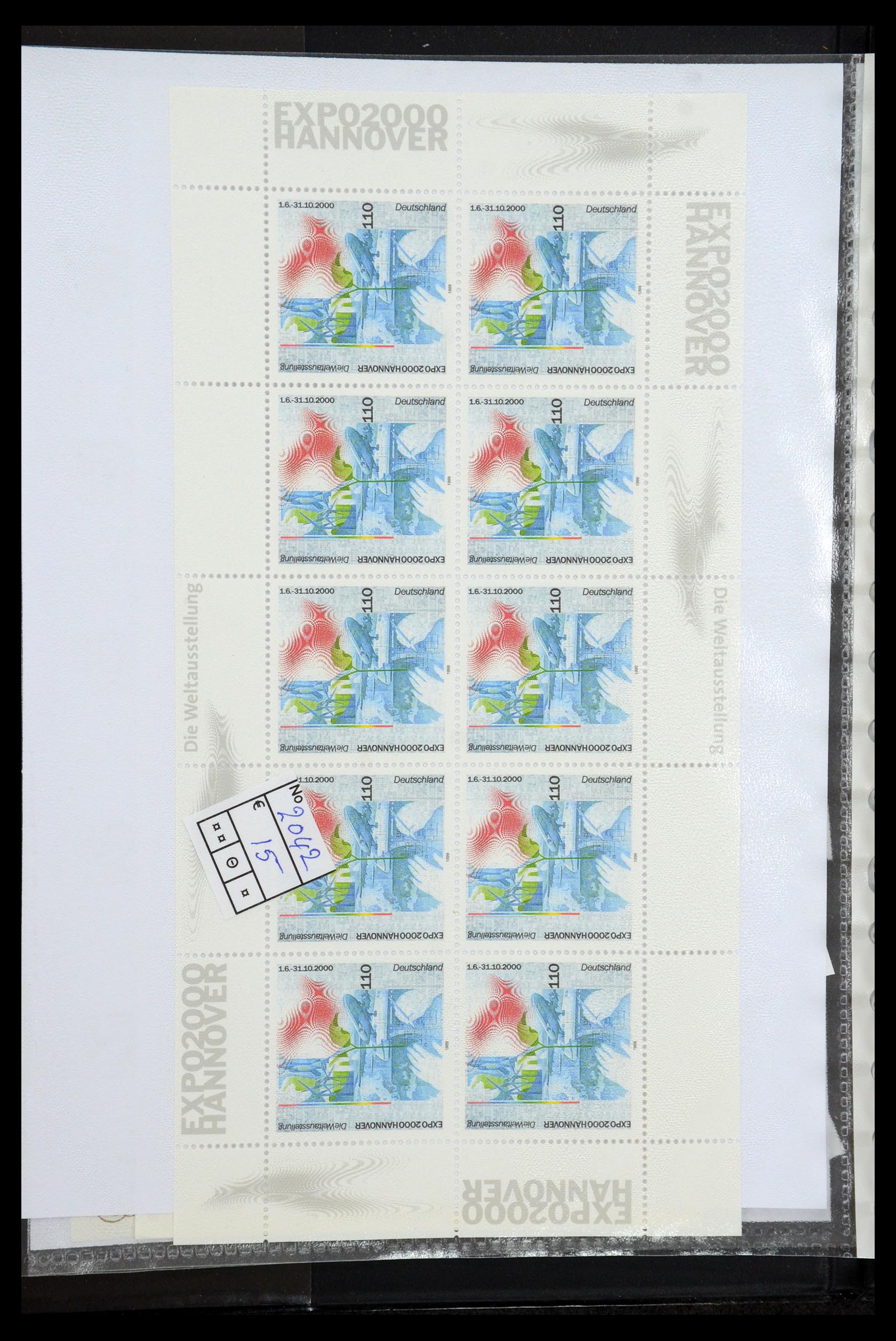 35474 089 - Stamp Collection 35474 Bundespost 1995-2000.
