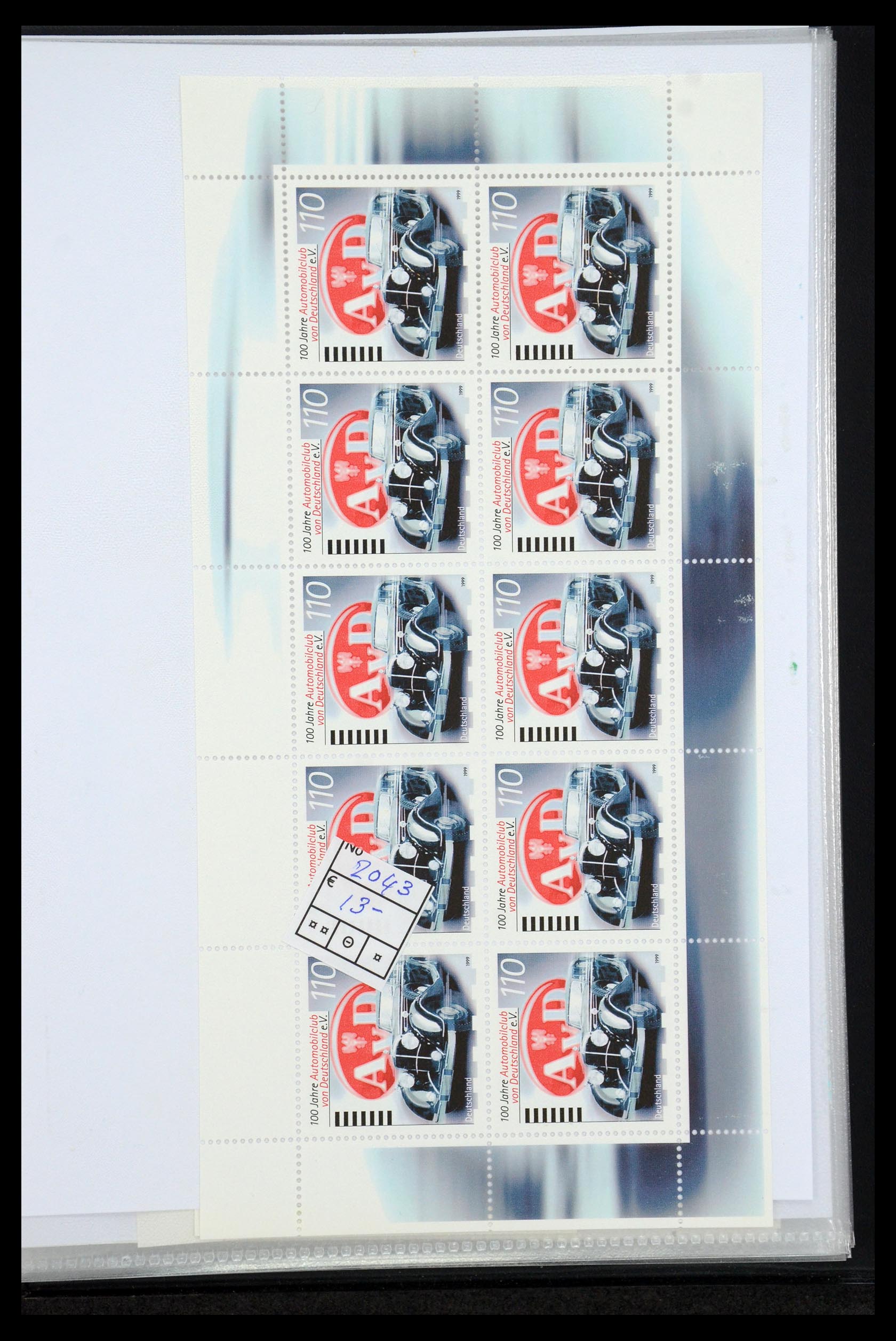 35474 090 - Stamp Collection 35474 Bundespost 1995-2000.