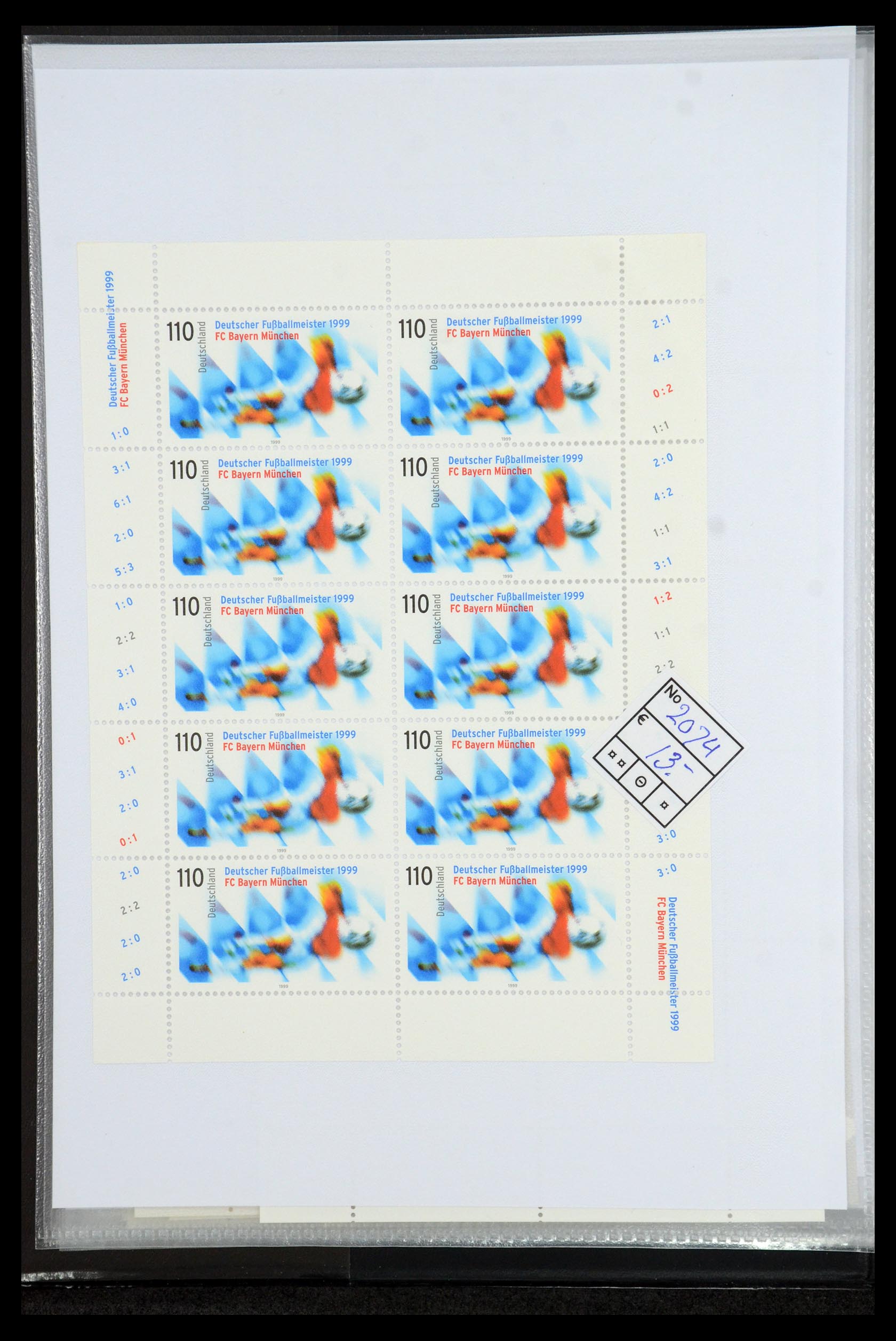 35474 105 - Stamp Collection 35474 Bundespost 1995-2000.