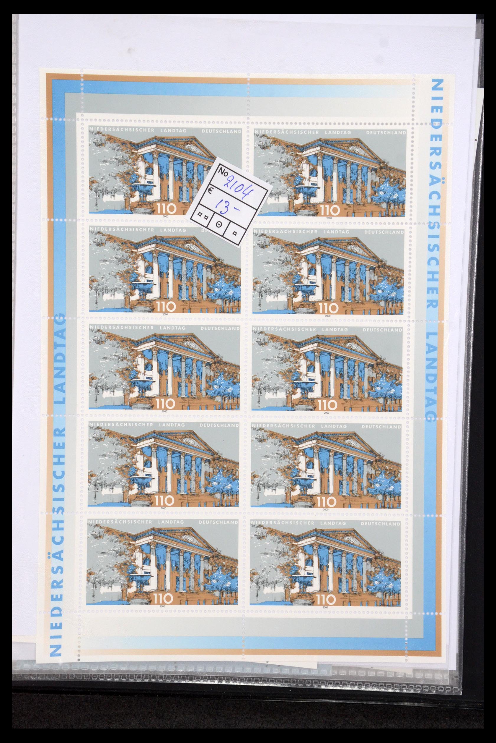 35474 128 - Stamp Collection 35474 Bundespost 1995-2000.