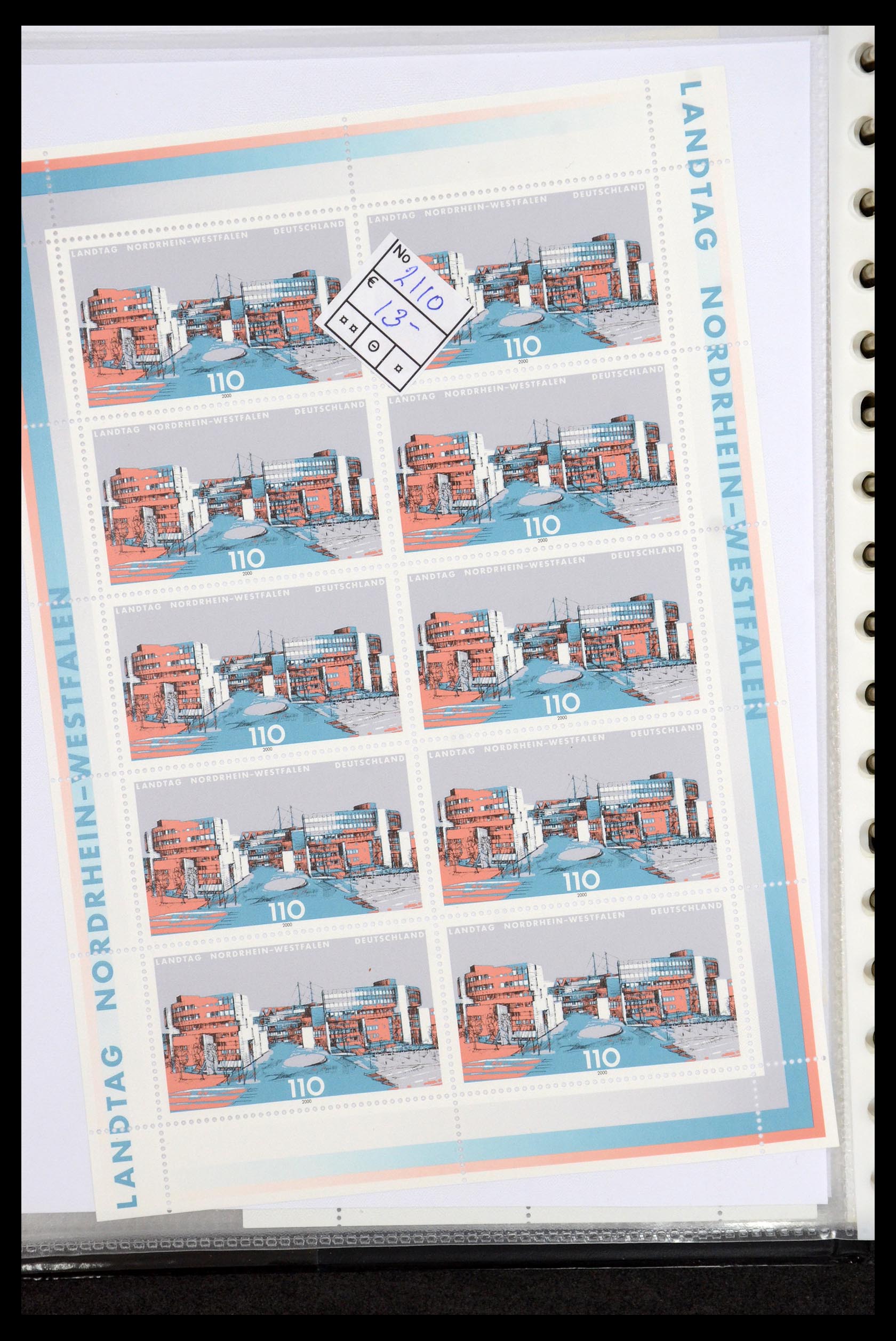 35474 133 - Stamp Collection 35474 Bundespost 1995-2000.