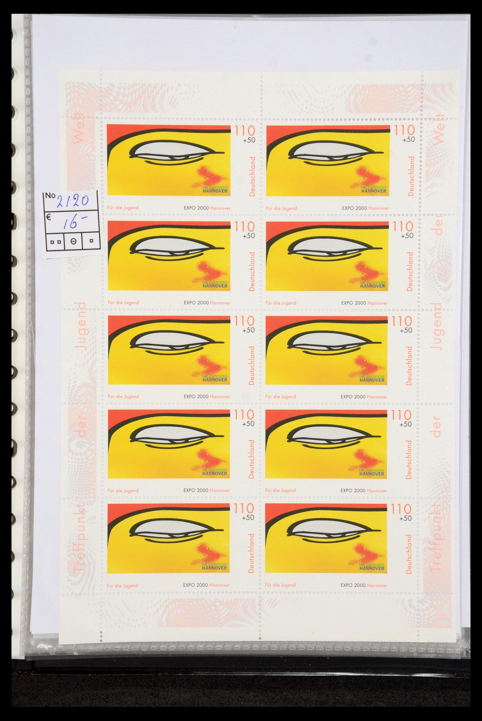 35474 138 - Stamp Collection 35474 Bundespost 1995-2000.