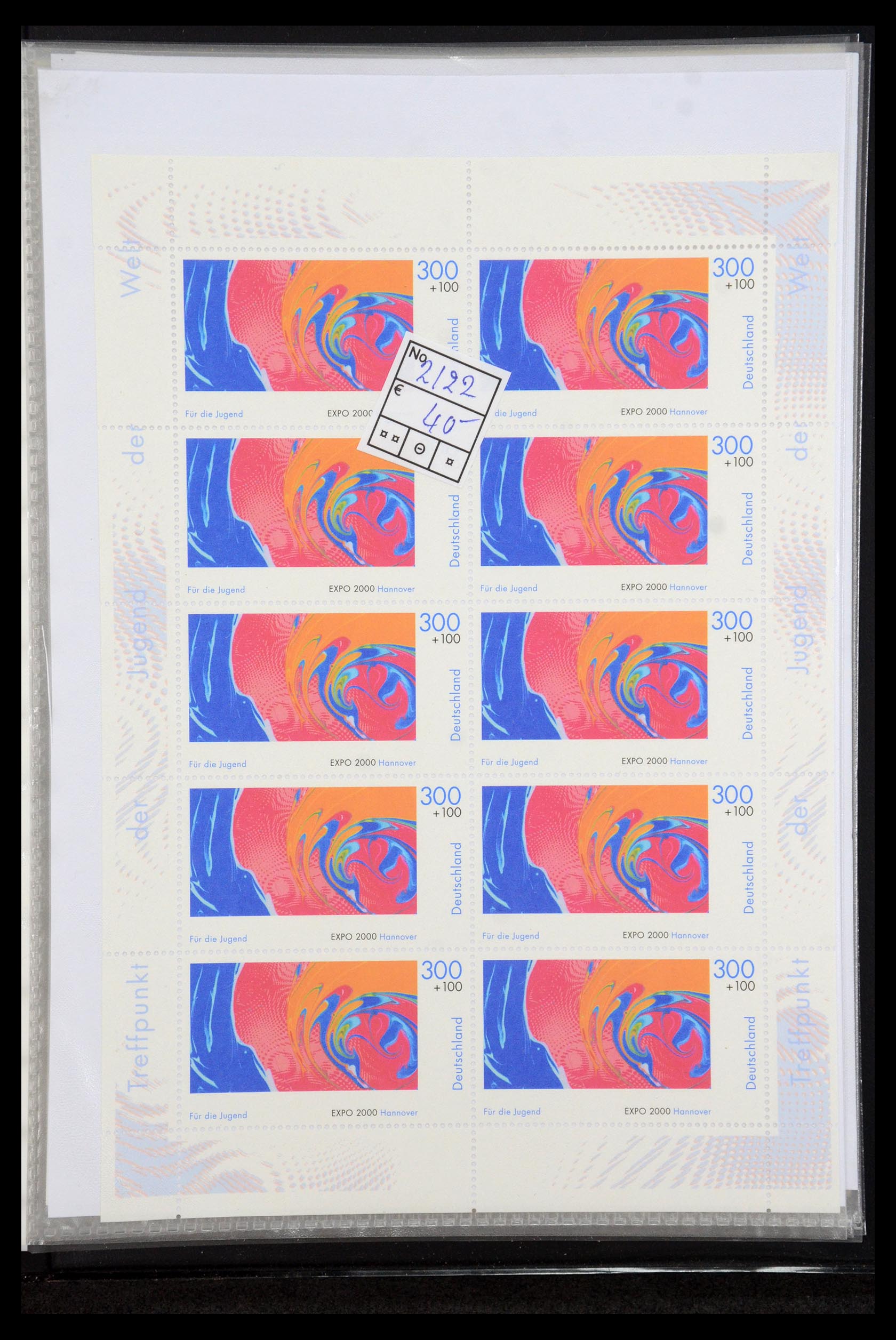 35474 140 - Stamp Collection 35474 Bundespost 1995-2000.