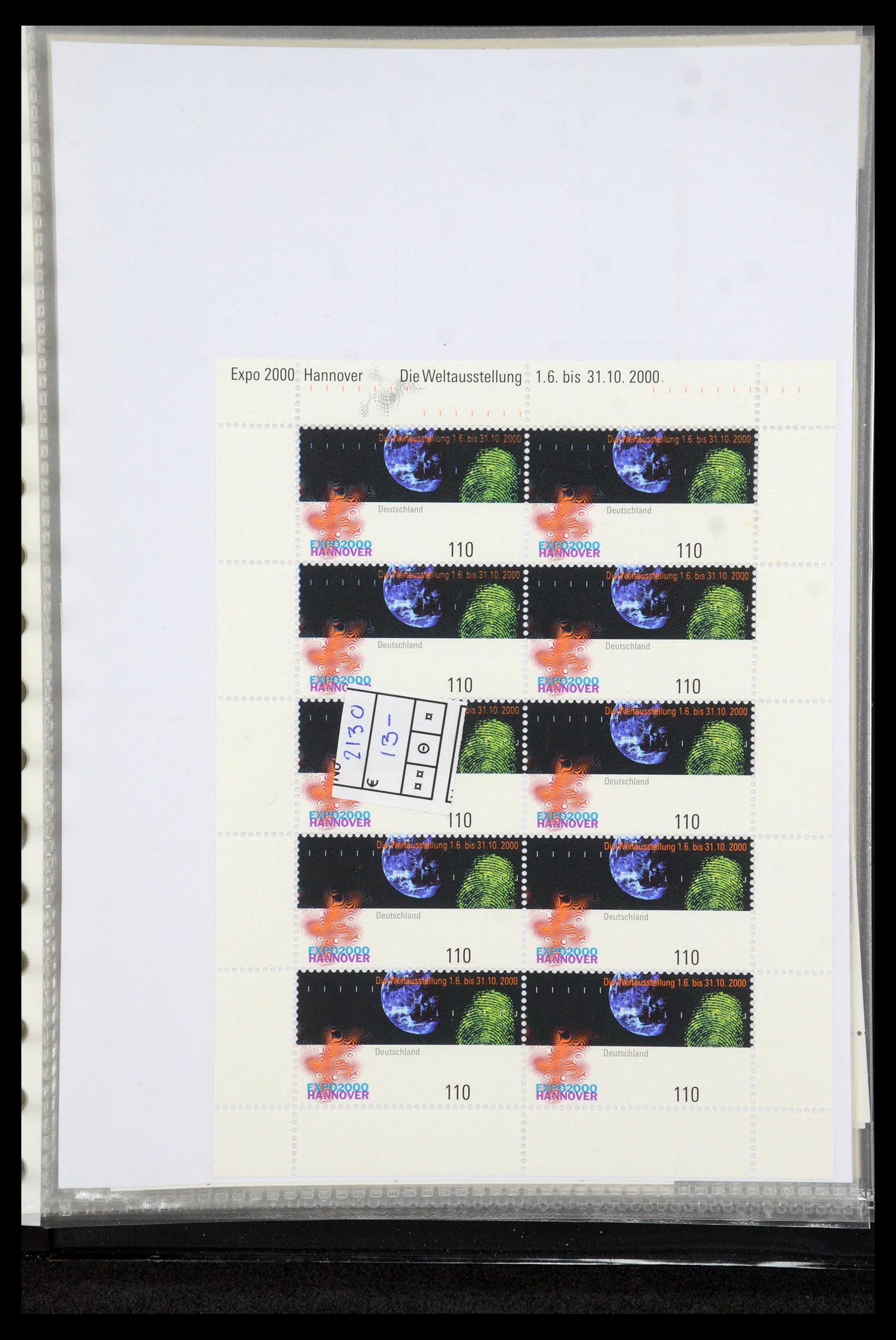 35474 144 - Postzegelverzameling 35474 Bundespost 1995-2000.
