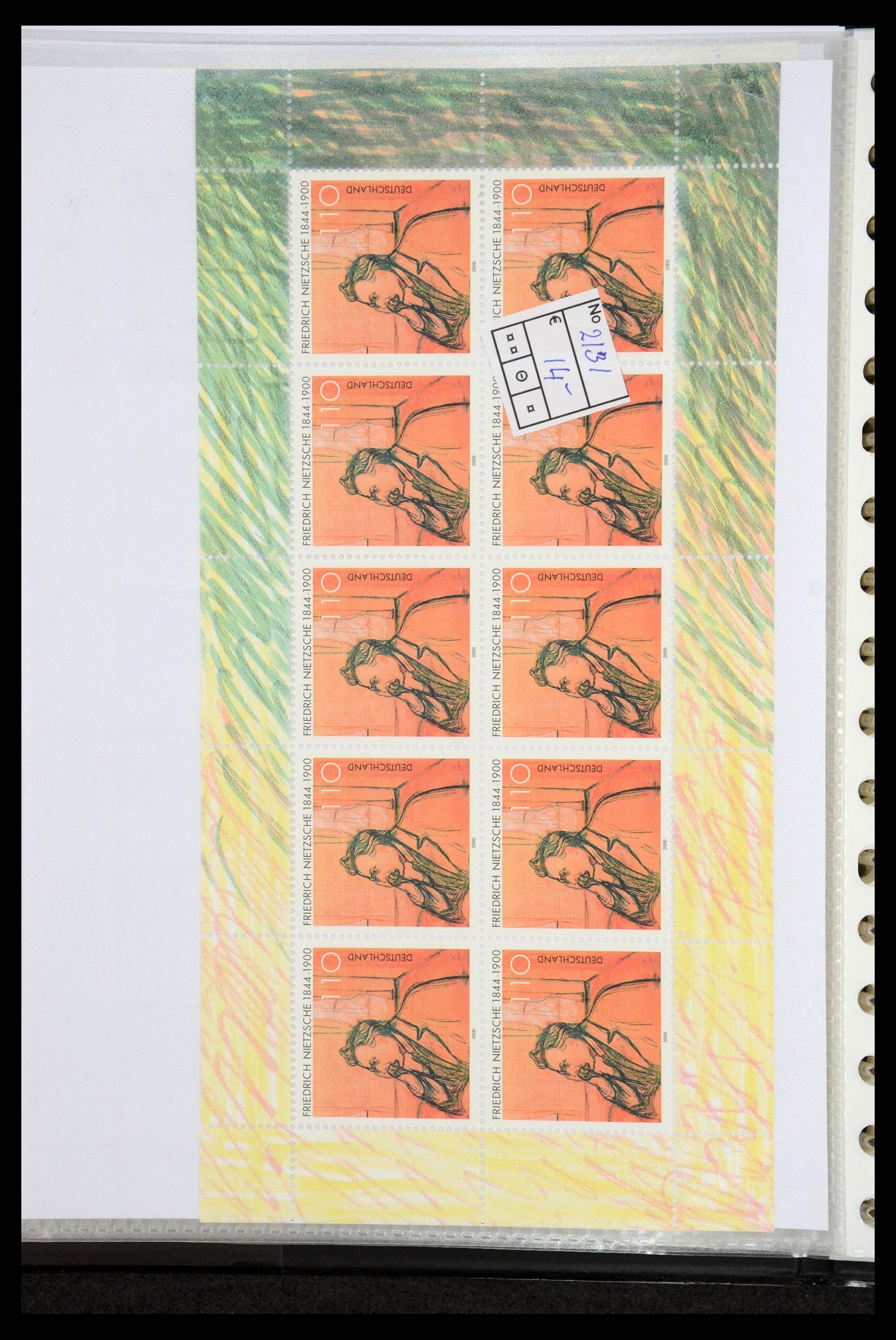 35474 145 - Postzegelverzameling 35474 Bundespost 1995-2000.