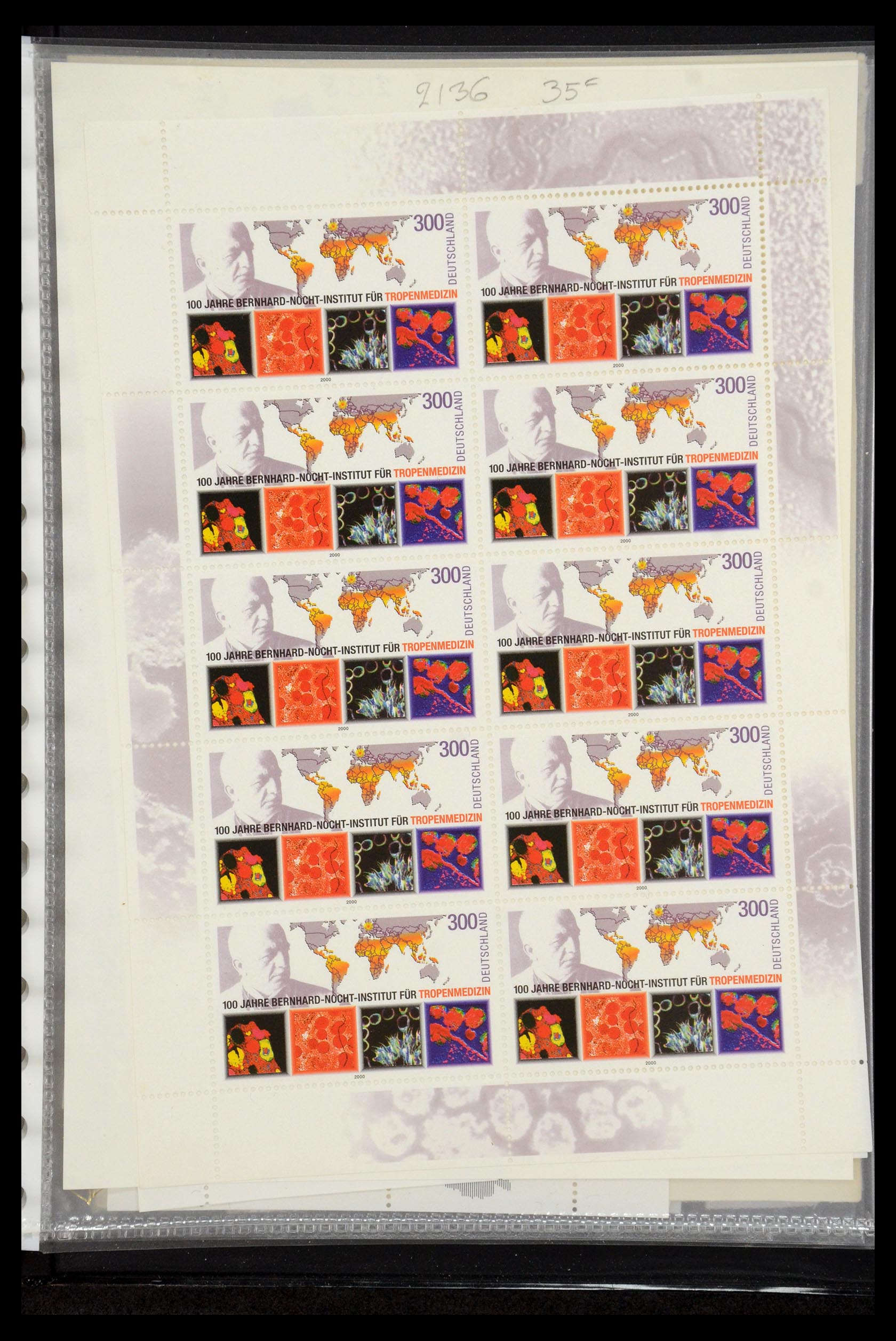 35474 148 - Postzegelverzameling 35474 Bundespost 1995-2000.