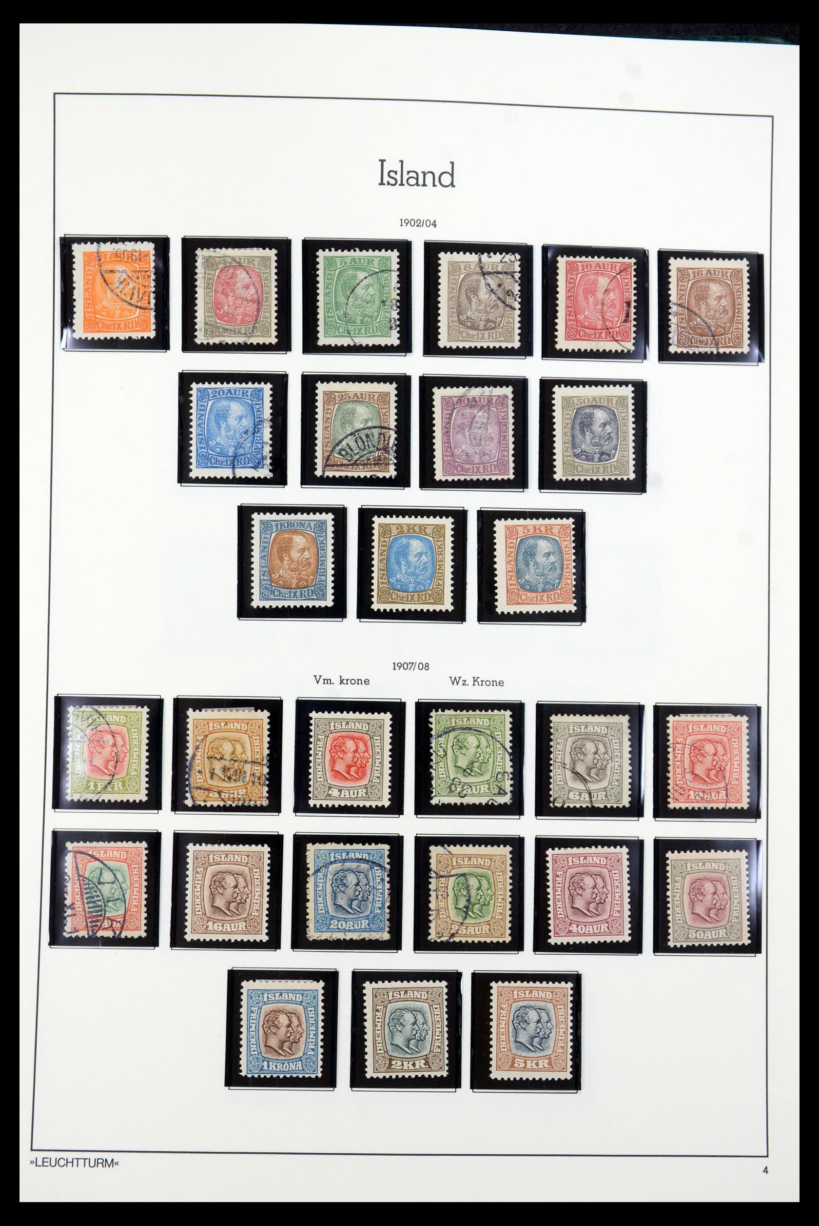35479 004 - Postzegelverzameling 35479 IJsland 1873-1995.