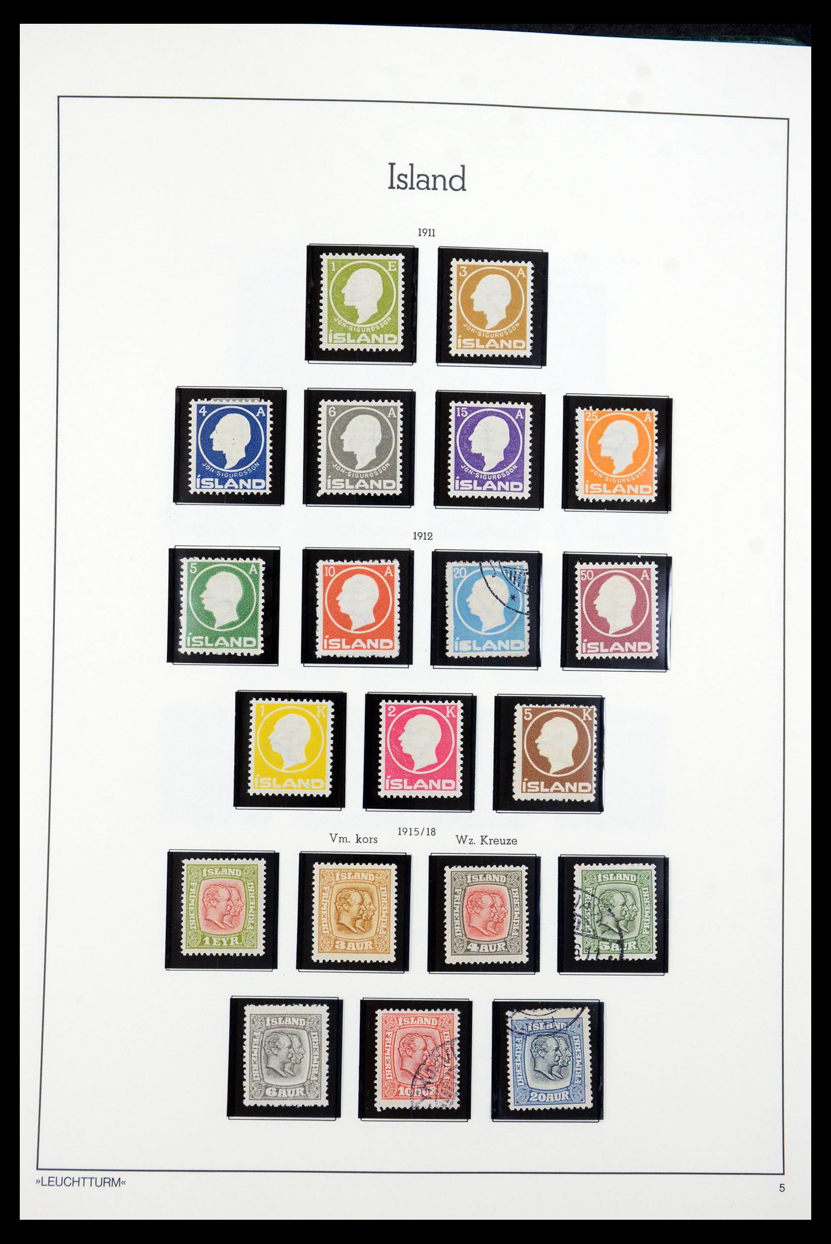 35479 005 - Postzegelverzameling 35479 IJsland 1873-1995.