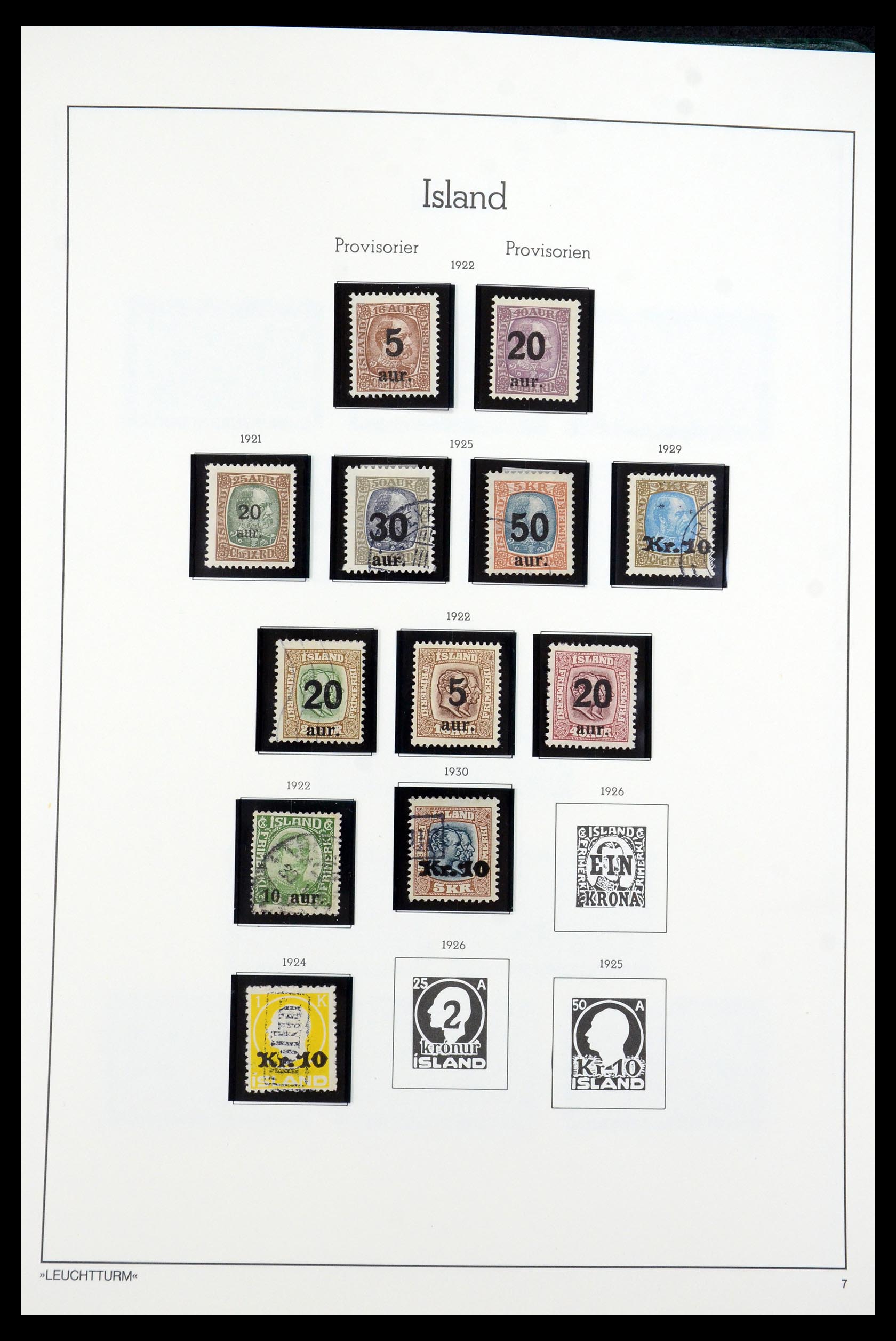 35479 007 - Postzegelverzameling 35479 IJsland 1873-1995.