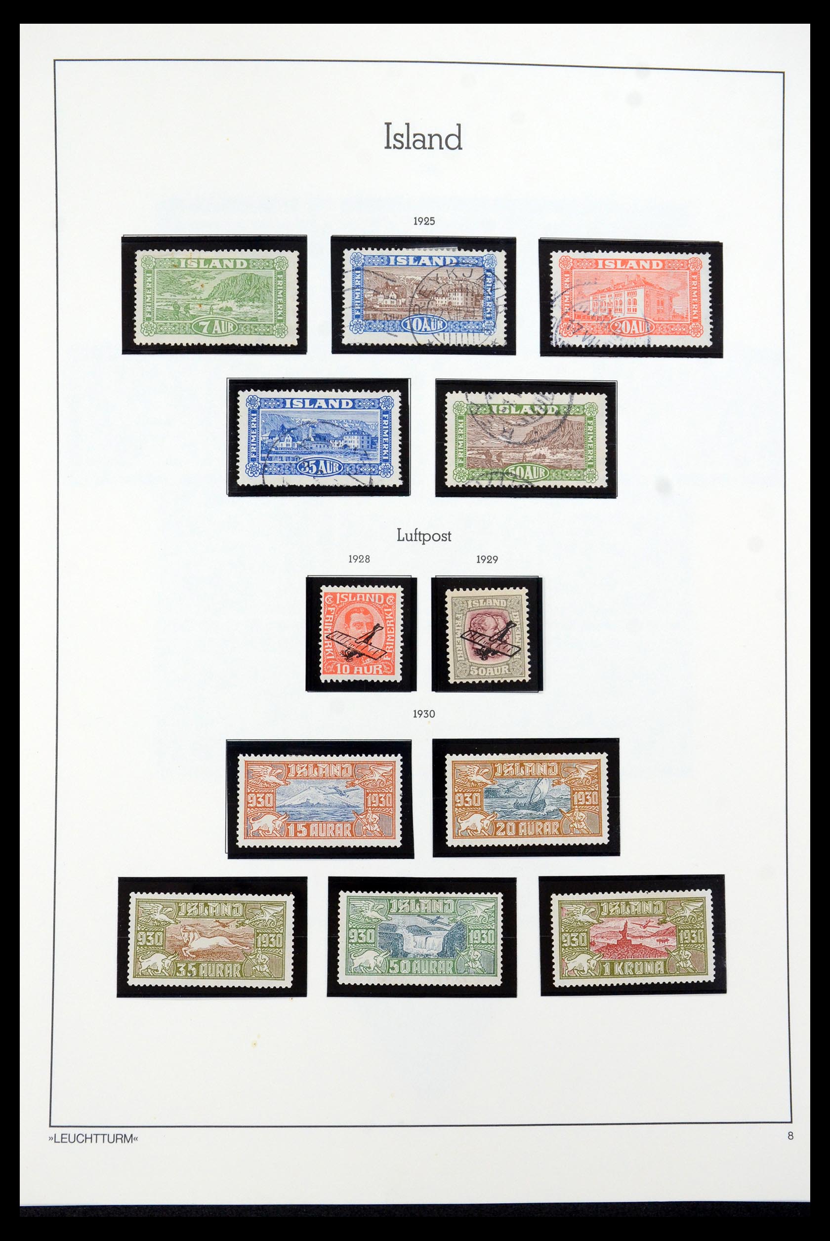 35479 008 - Postzegelverzameling 35479 IJsland 1873-1995.