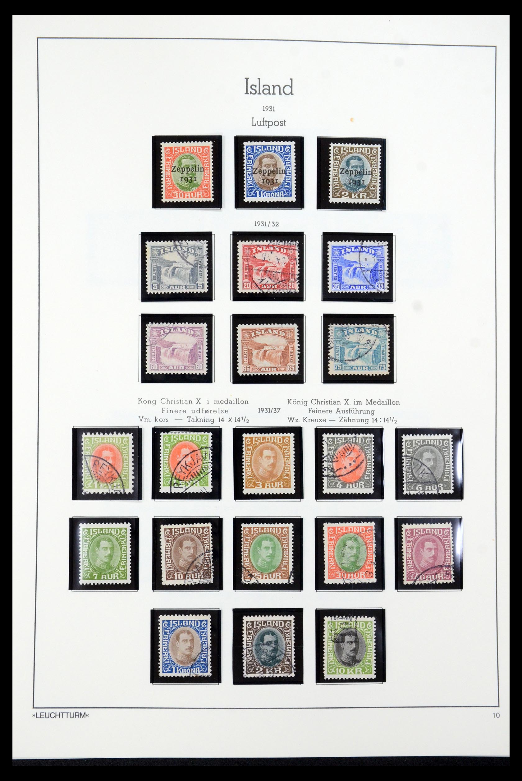 35479 010 - Postzegelverzameling 35479 IJsland 1873-1995.