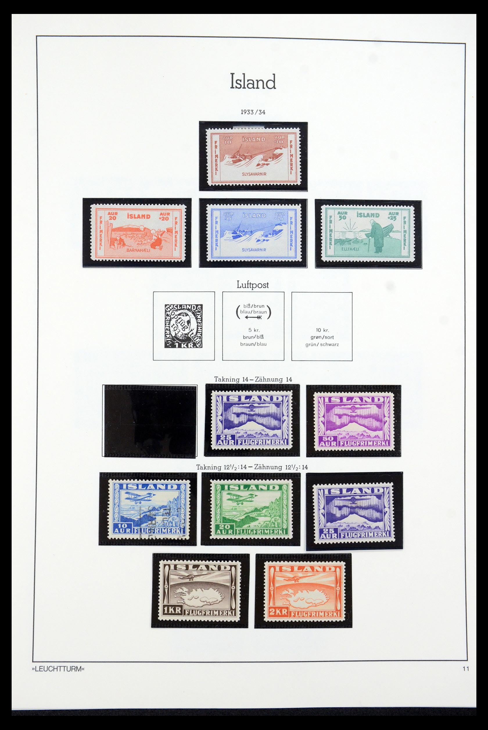 35479 011 - Postzegelverzameling 35479 IJsland 1873-1995.