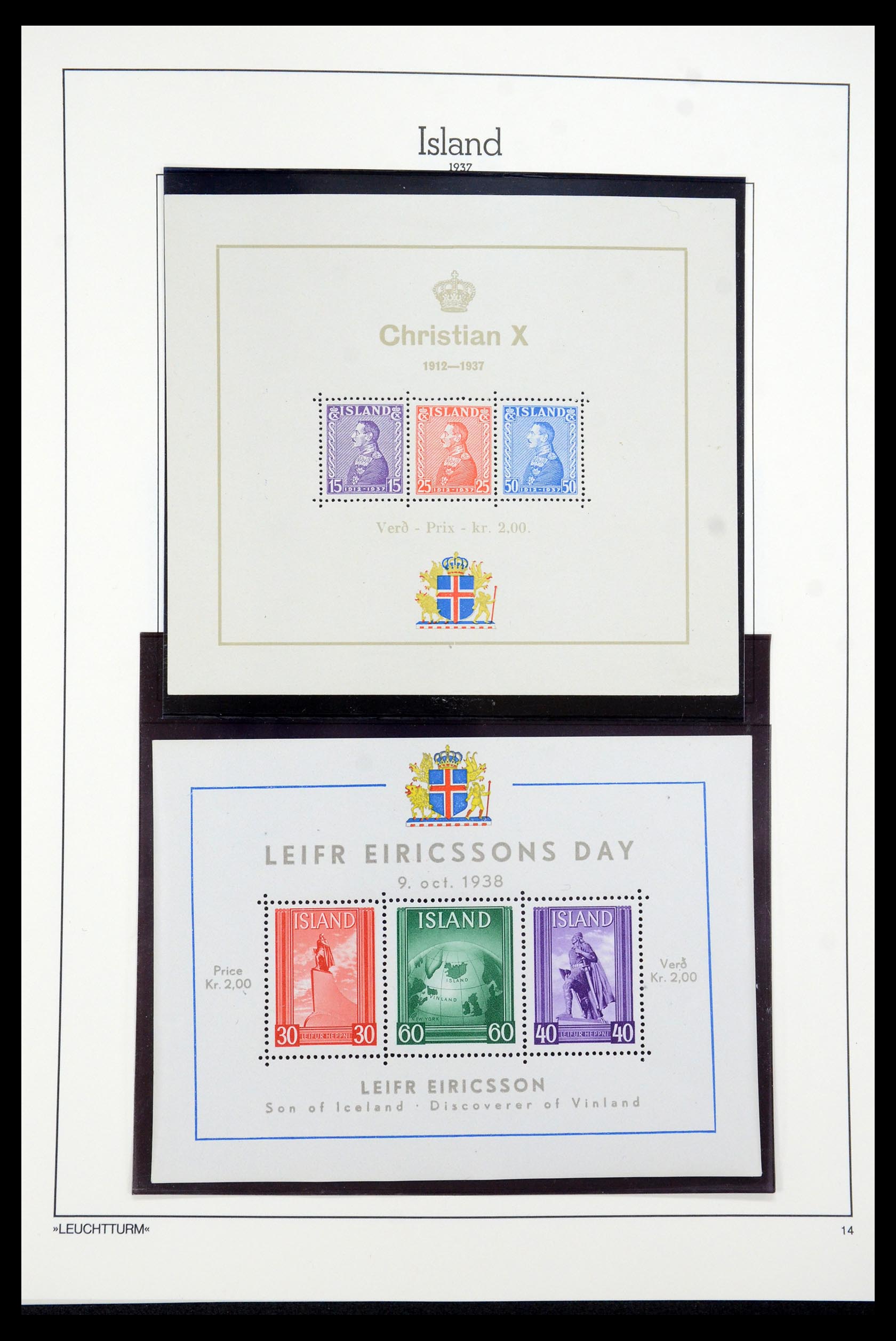 35479 014 - Postzegelverzameling 35479 IJsland 1873-1995.