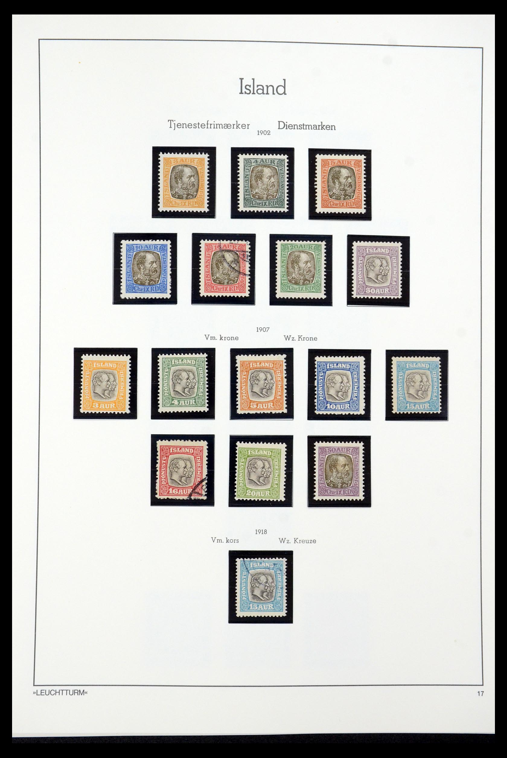 35479 017 - Postzegelverzameling 35479 IJsland 1873-1995.