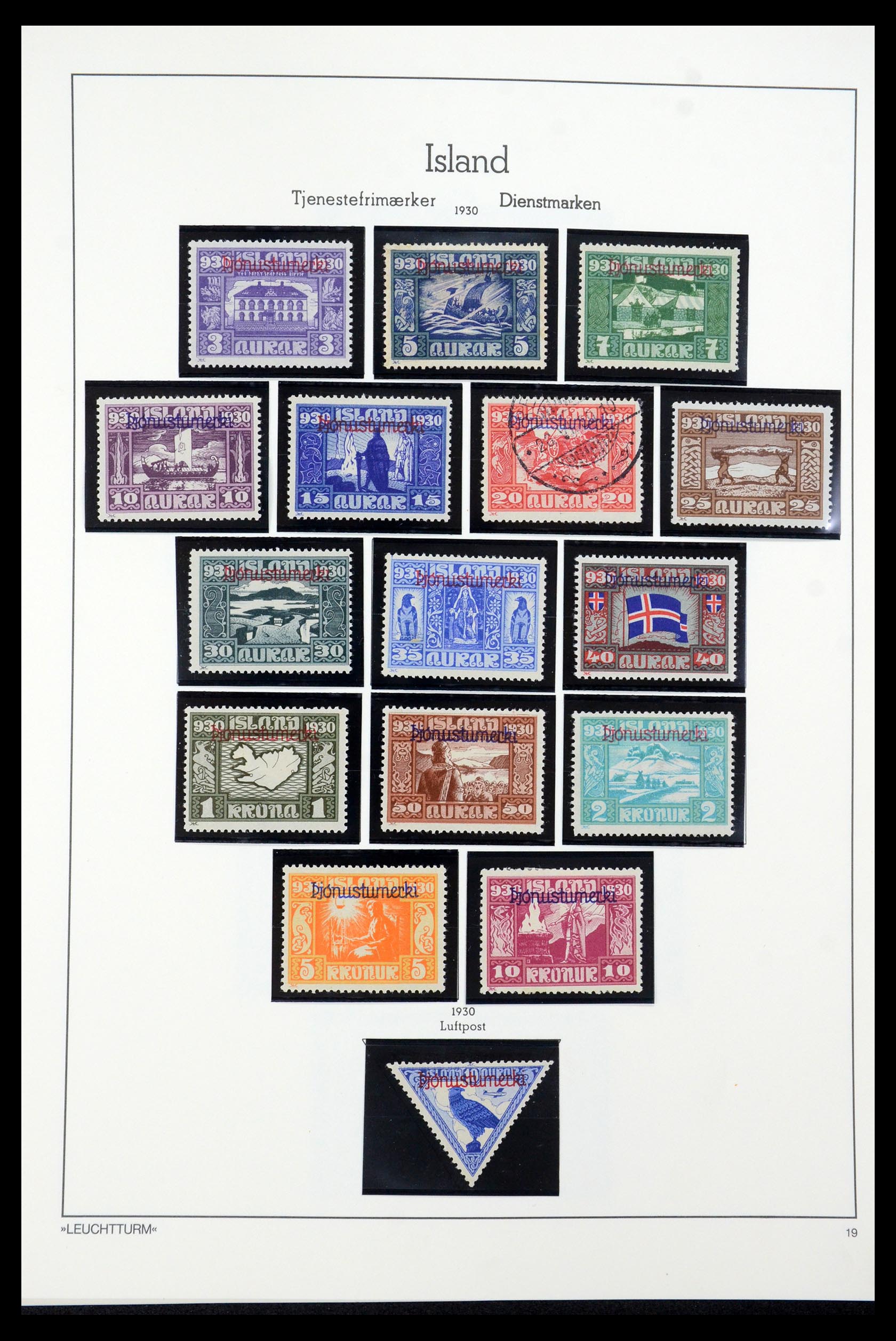 35479 019 - Postzegelverzameling 35479 IJsland 1873-1995.
