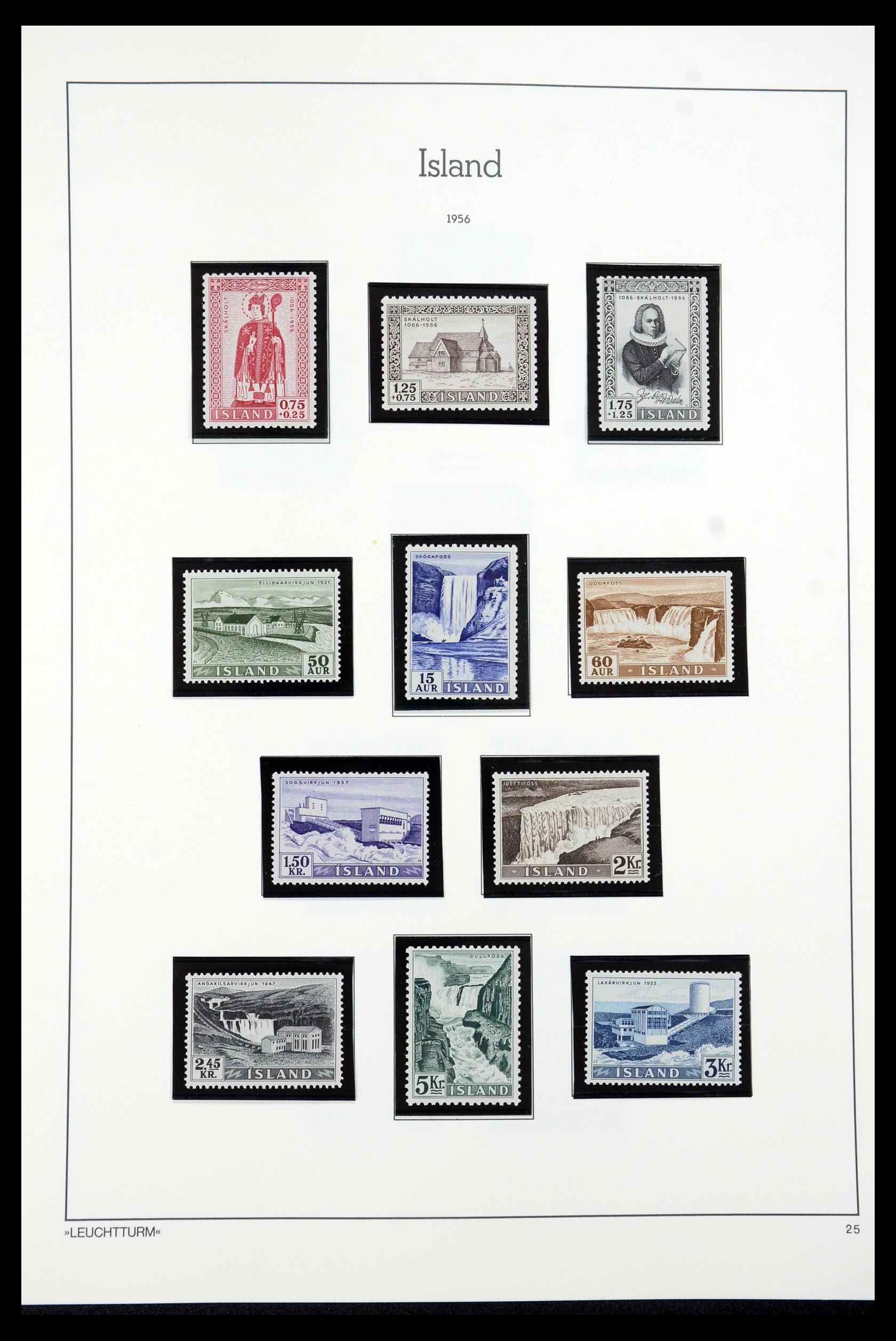 35479 025 - Postzegelverzameling 35479 IJsland 1873-1995.