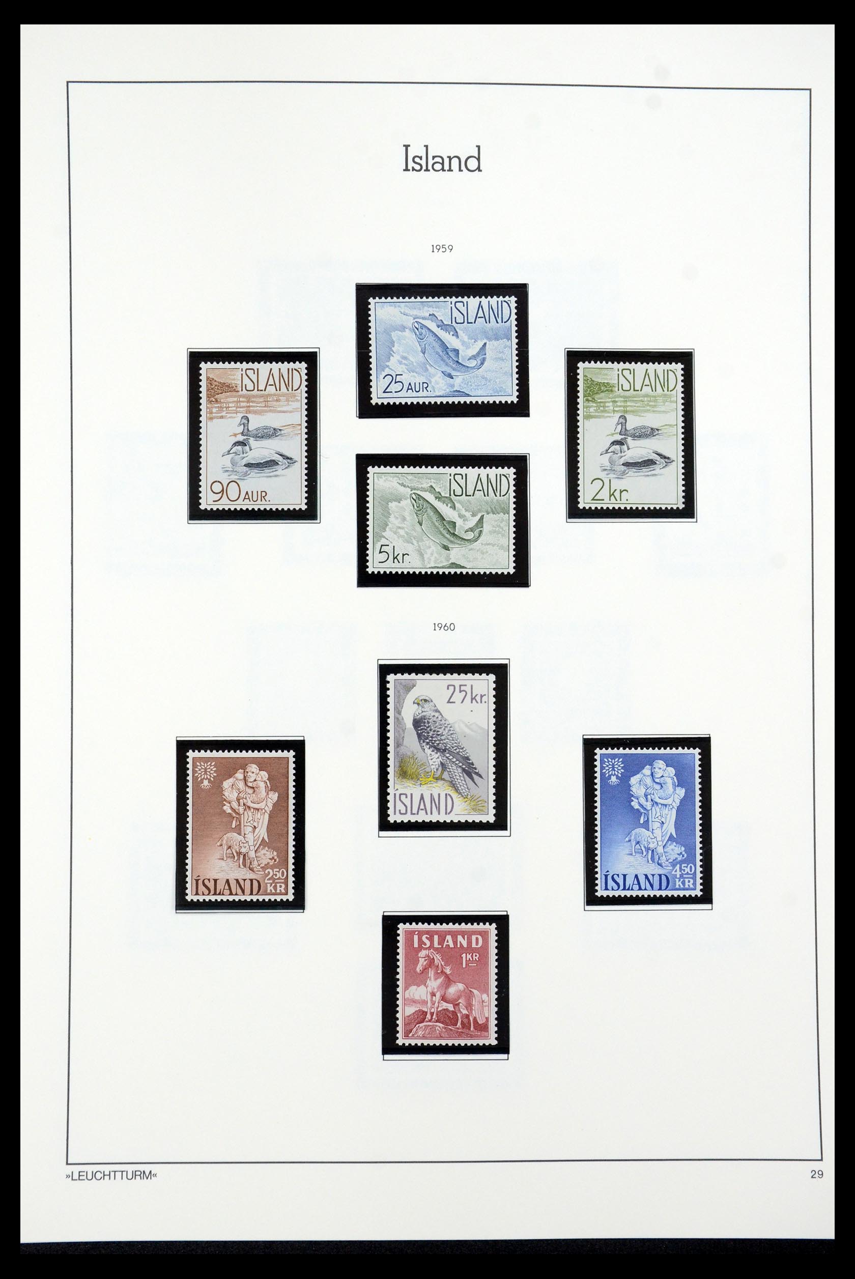 35479 029 - Postzegelverzameling 35479 IJsland 1873-1995.