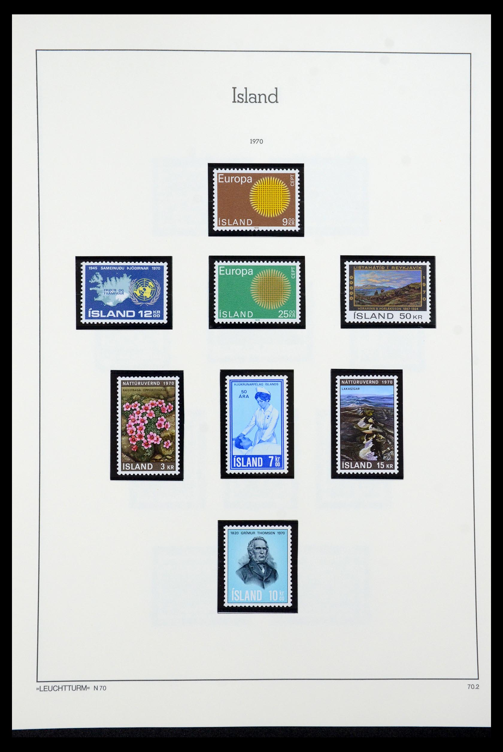 35479 041 - Postzegelverzameling 35479 IJsland 1873-1995.