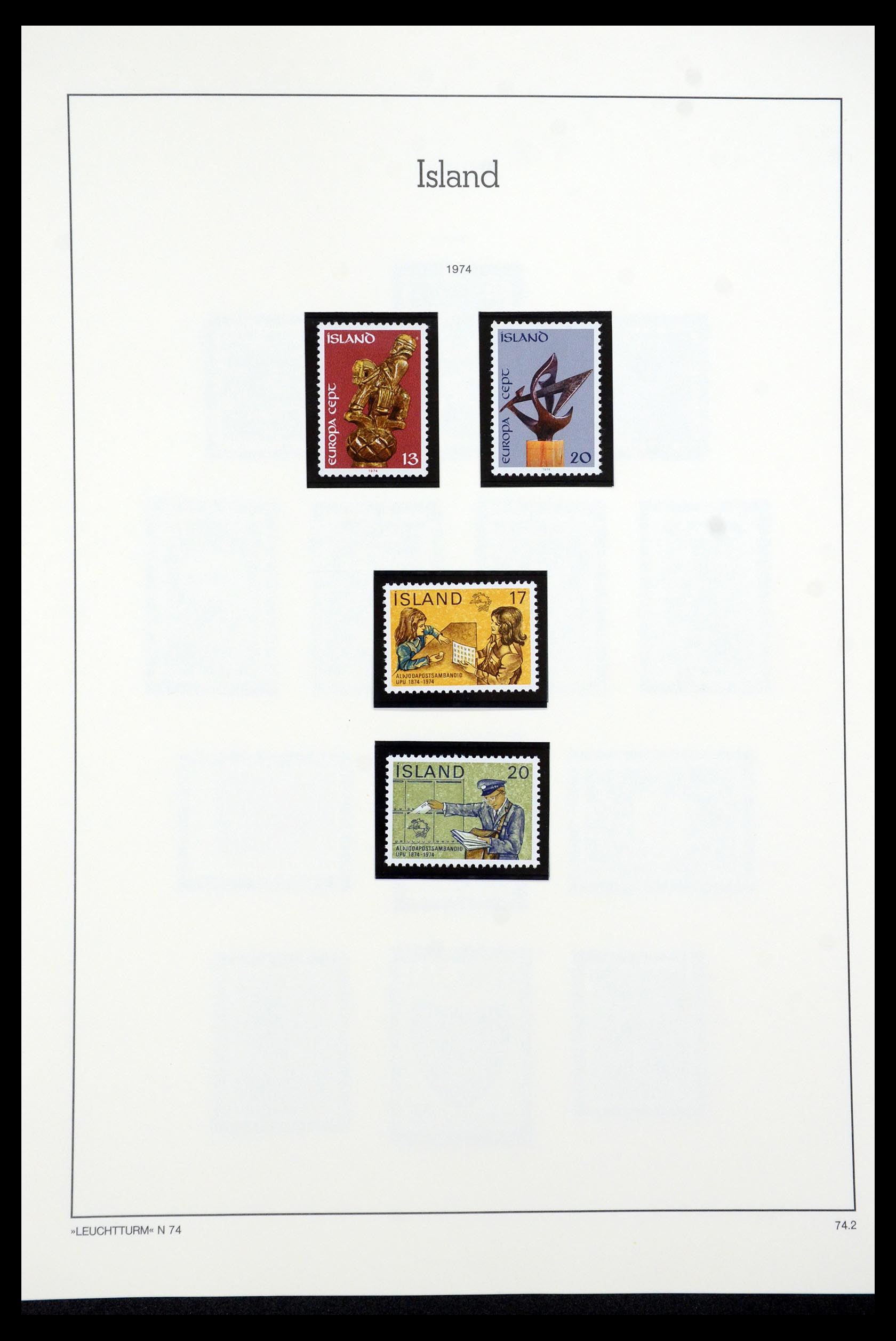 35479 047 - Postzegelverzameling 35479 IJsland 1873-1995.