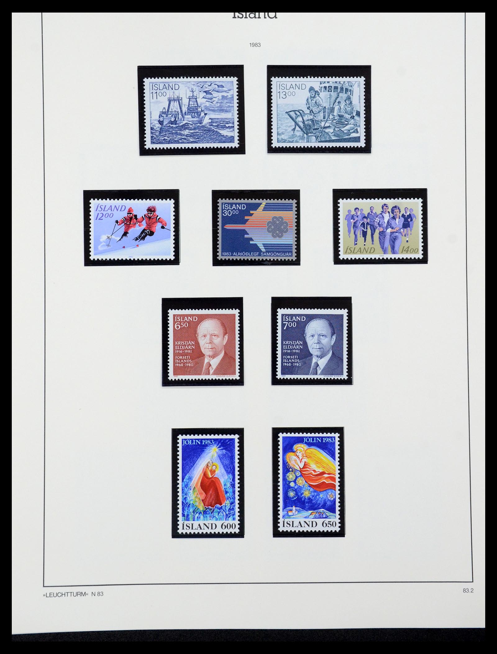 35479 059 - Postzegelverzameling 35479 IJsland 1873-1995.