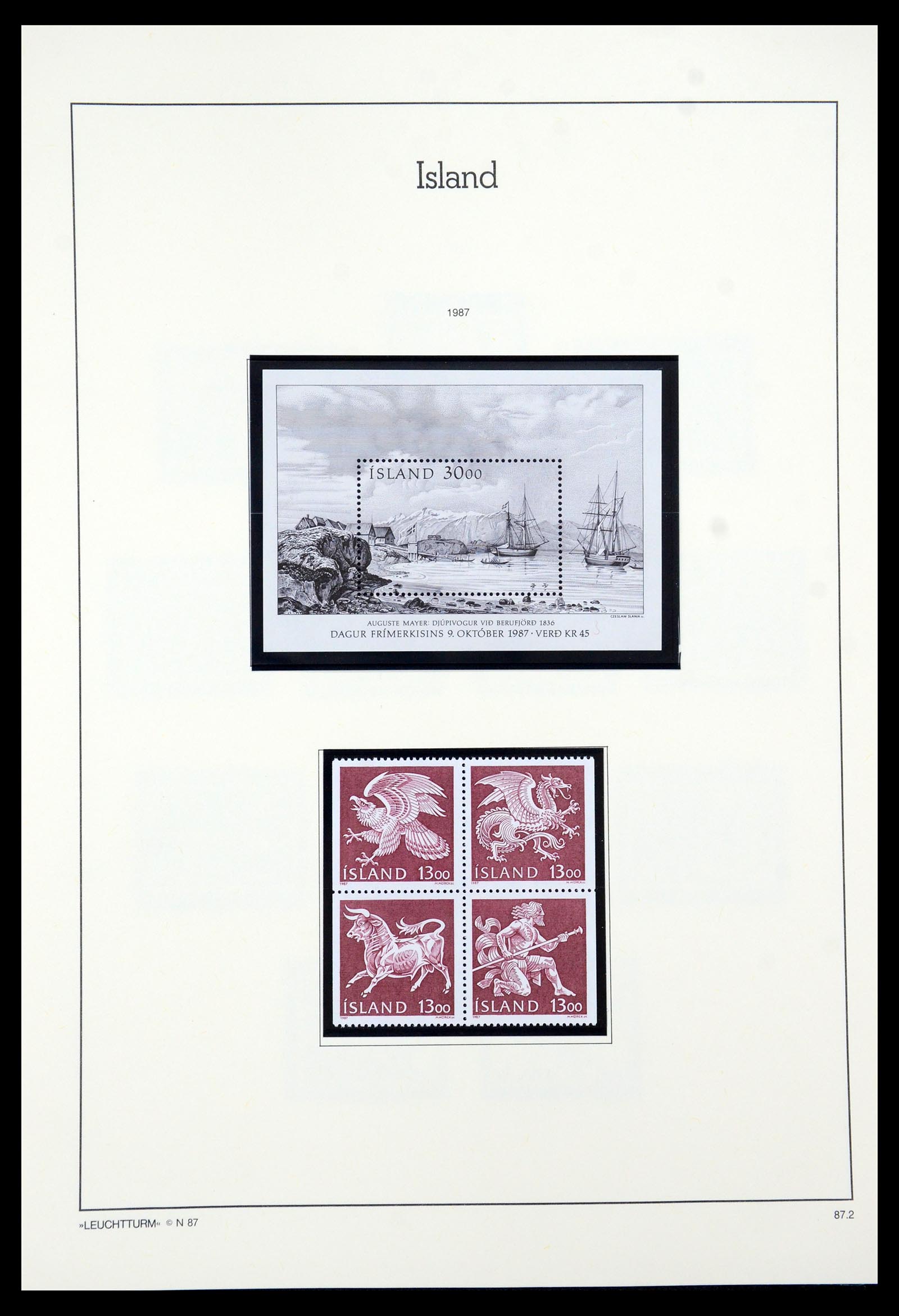 35479 067 - Postzegelverzameling 35479 IJsland 1873-1995.