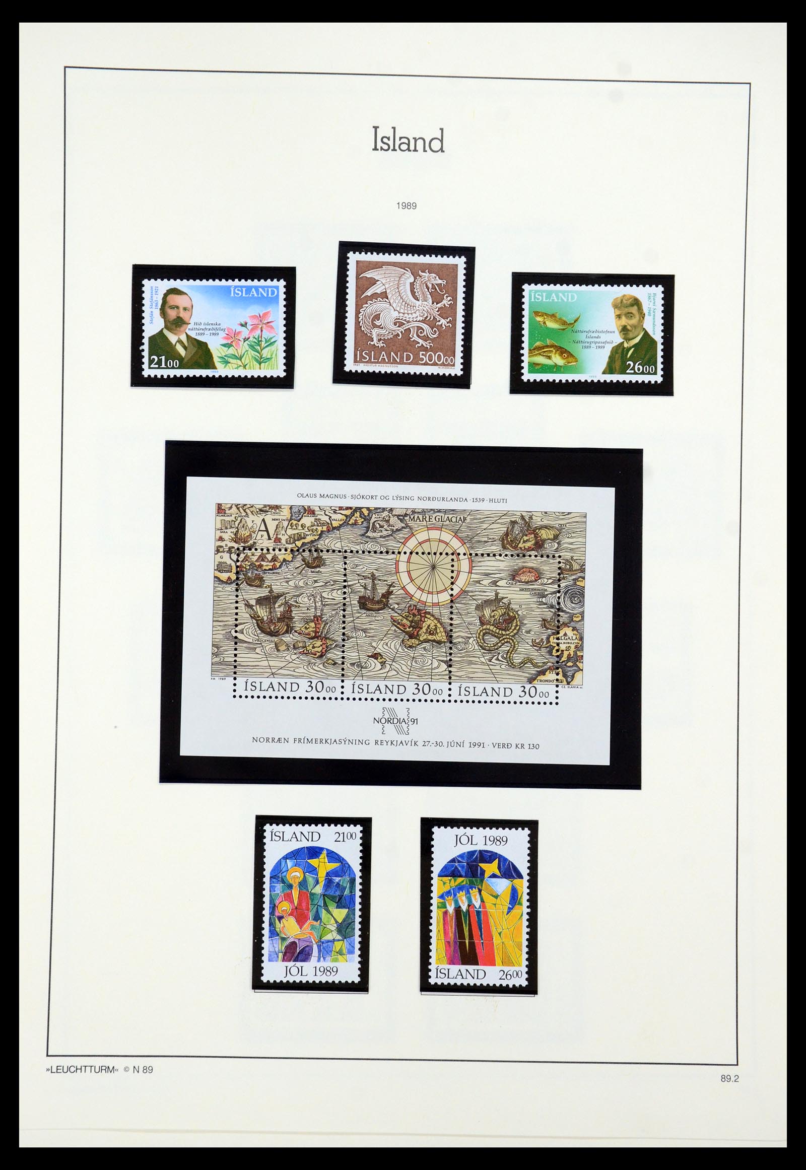 35479 071 - Postzegelverzameling 35479 IJsland 1873-1995.
