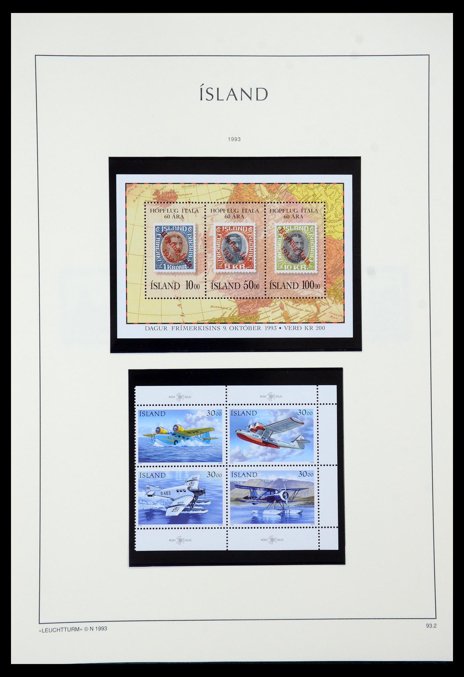 35479 080 - Postzegelverzameling 35479 IJsland 1873-1995.