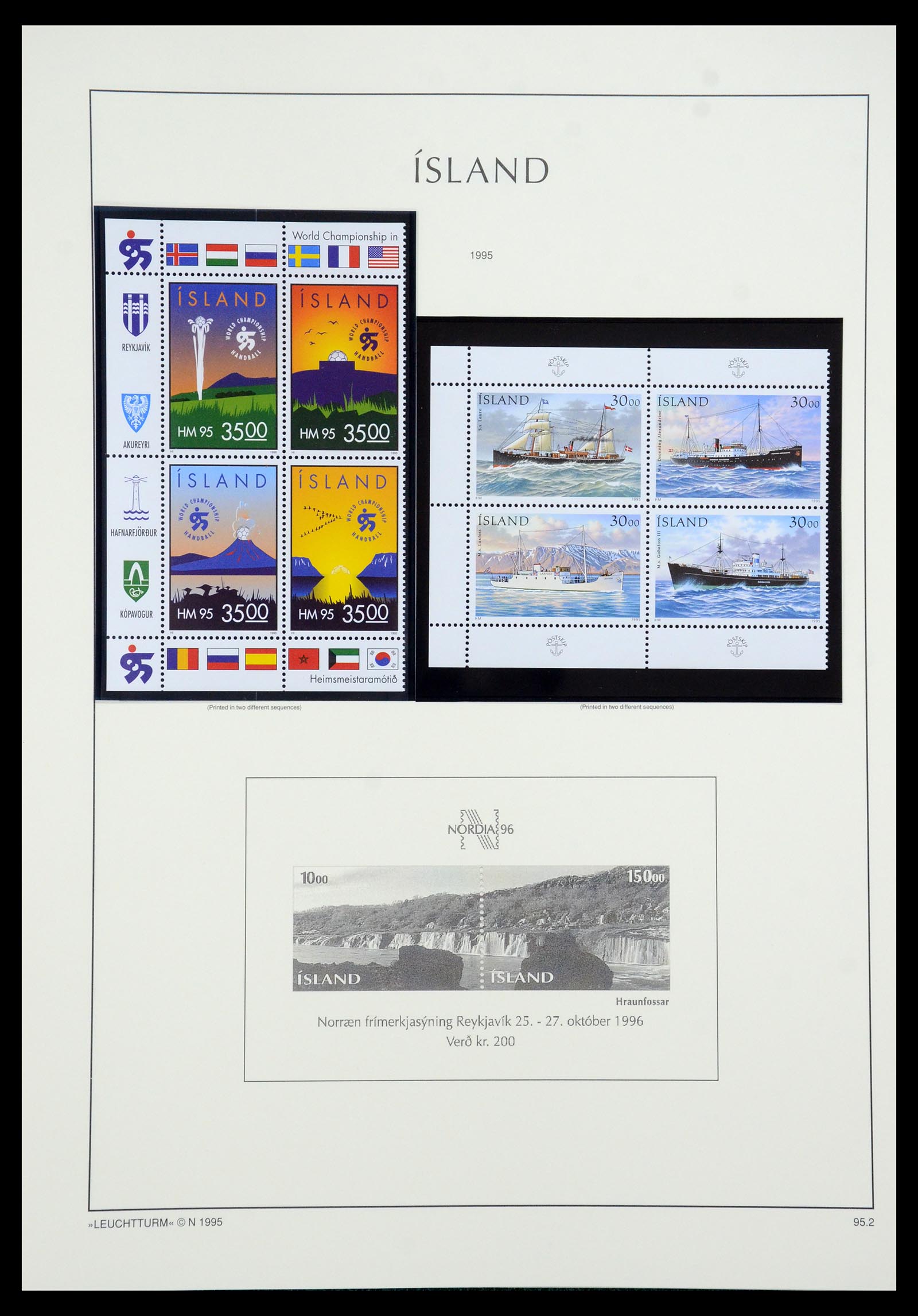 35479 085 - Postzegelverzameling 35479 IJsland 1873-1995.