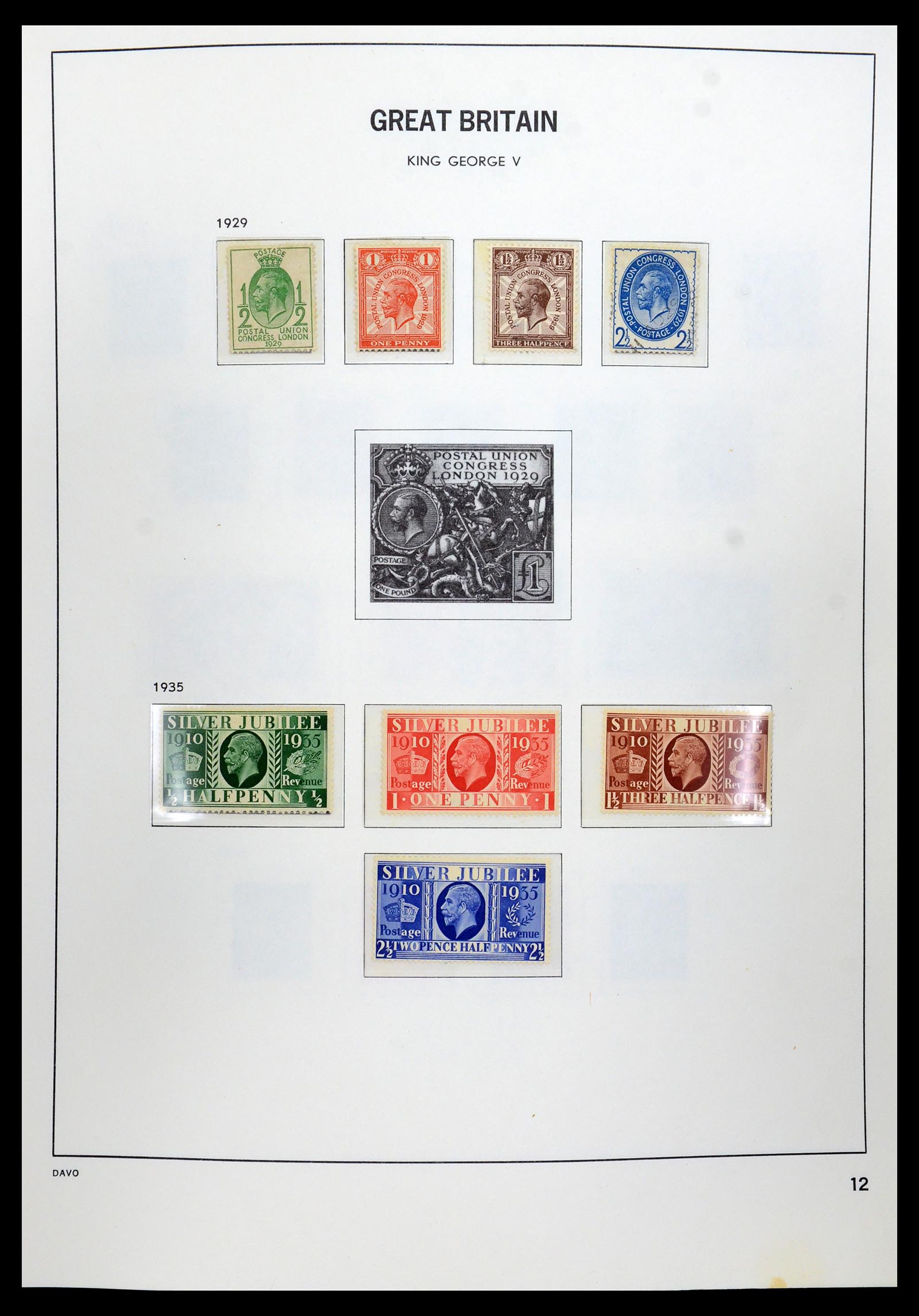 35481 012 - Postzegelverzameling 35481 Engeland 1840-1991.