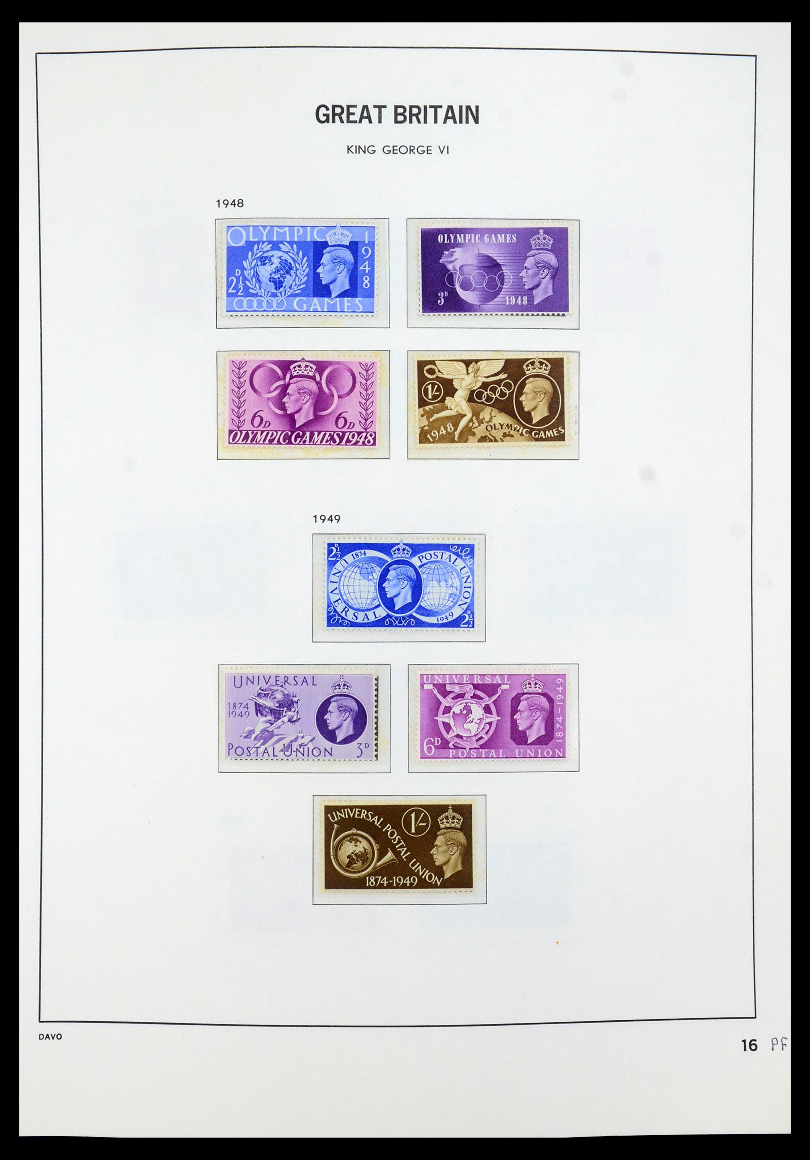 35481 016 - Postzegelverzameling 35481 Engeland 1840-1991.