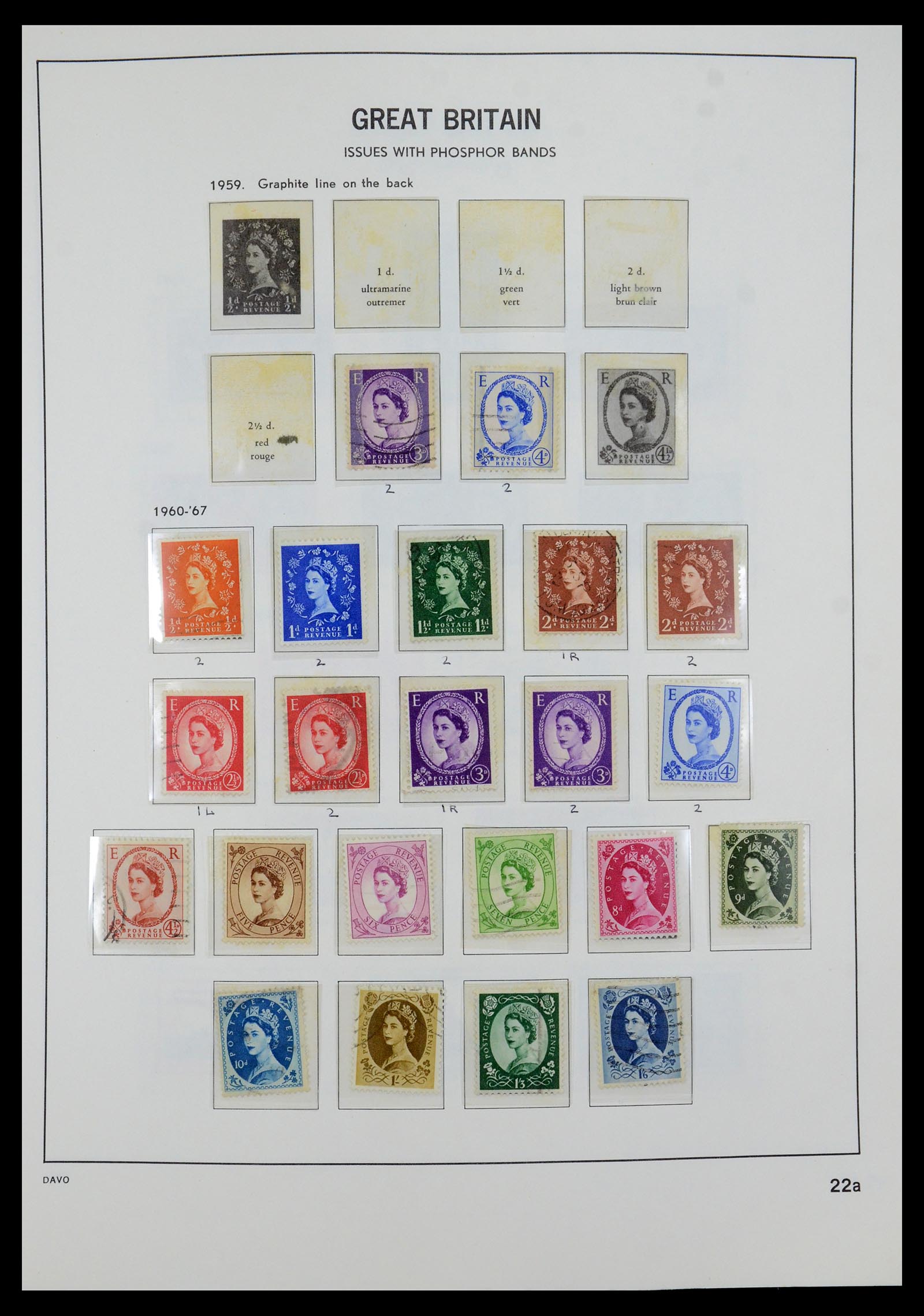 35481 023 - Postzegelverzameling 35481 Engeland 1840-1991.