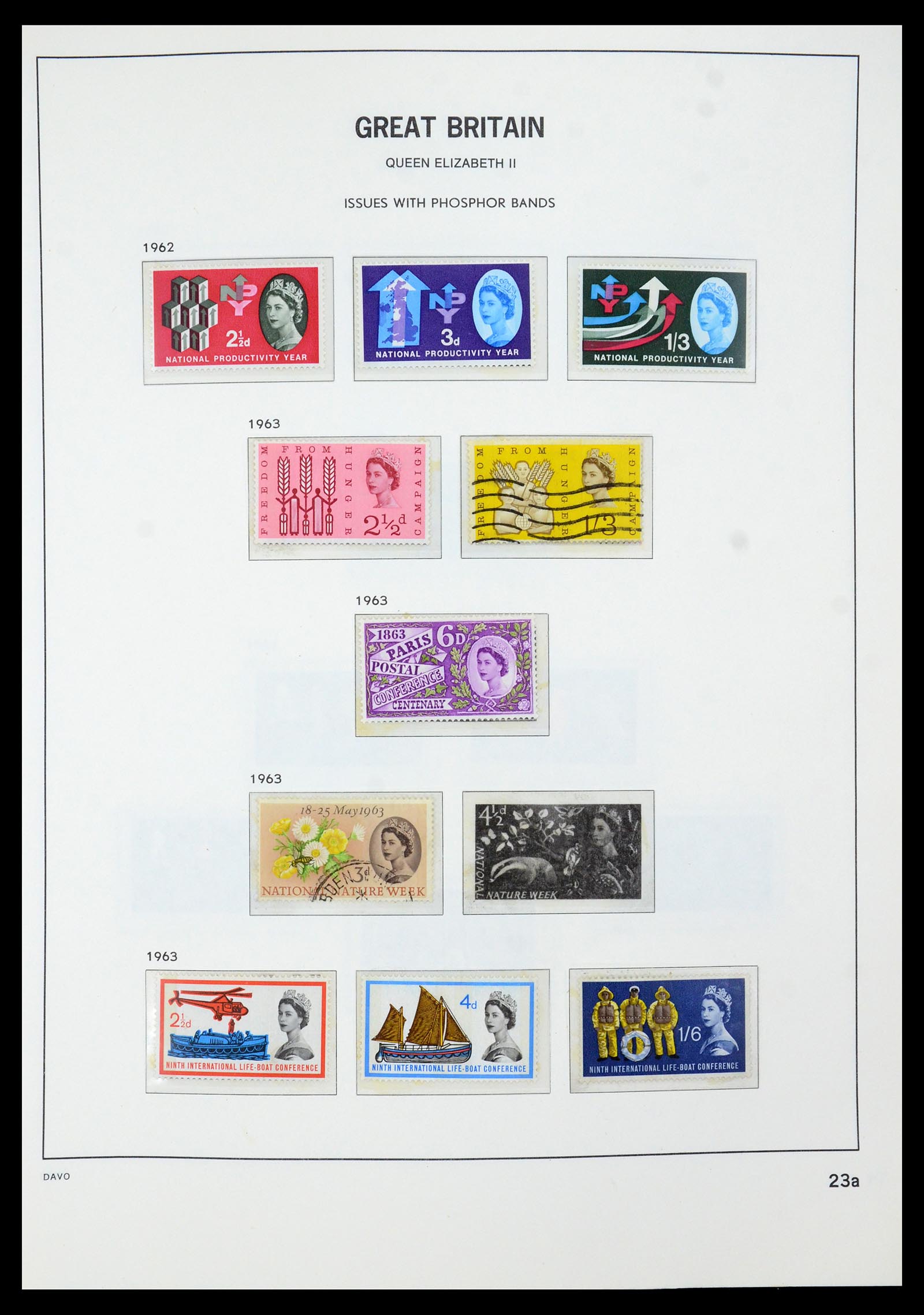 35481 025 - Postzegelverzameling 35481 Engeland 1840-1991.