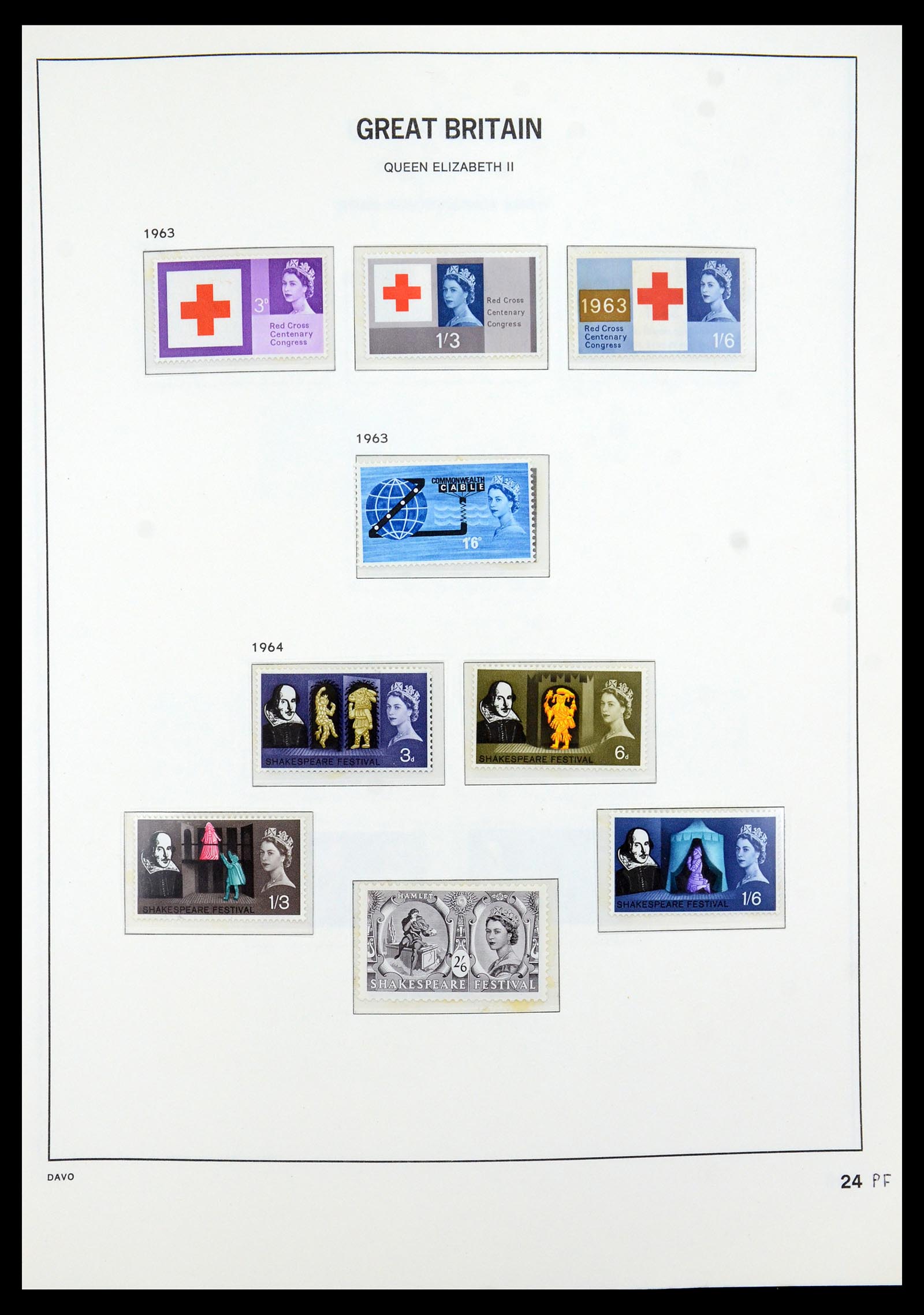 35481 027 - Postzegelverzameling 35481 Engeland 1840-1991.