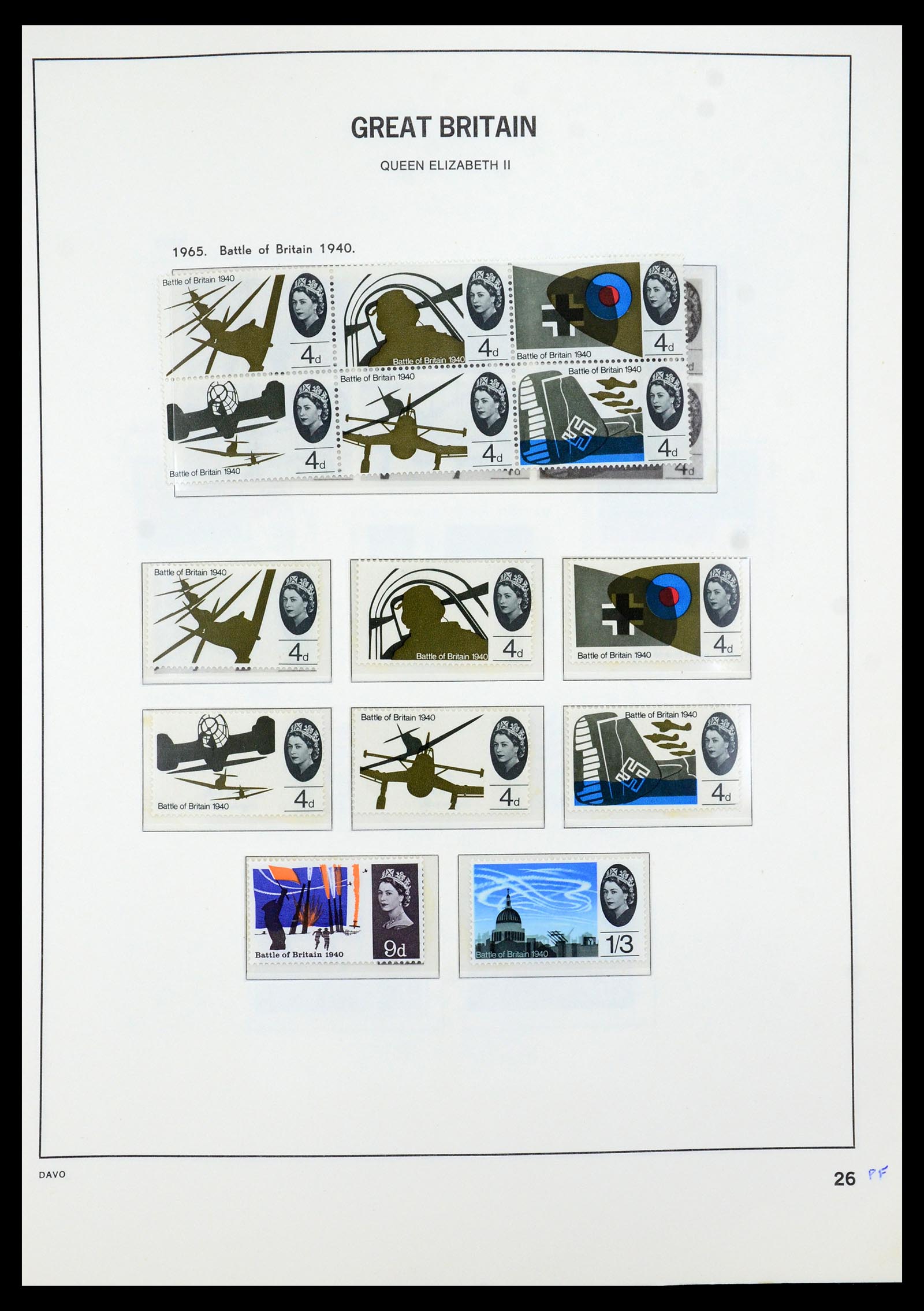 35481 031 - Postzegelverzameling 35481 Engeland 1840-1991.