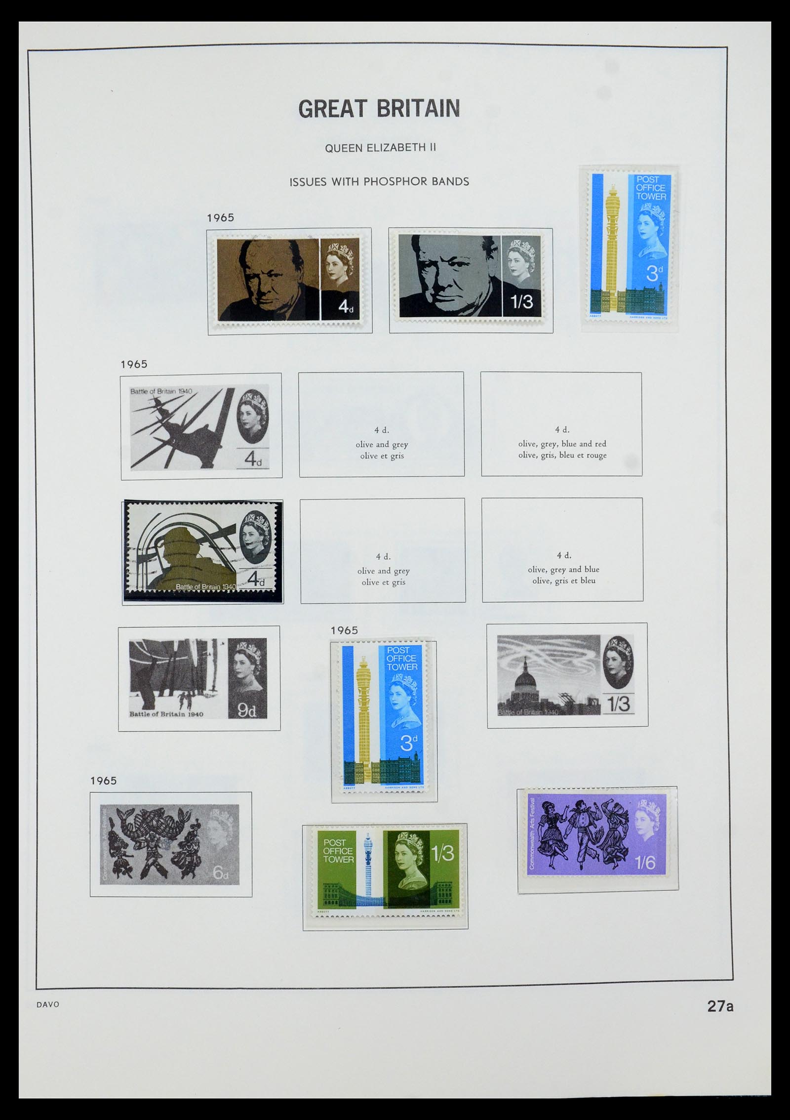 35481 033 - Postzegelverzameling 35481 Engeland 1840-1991.
