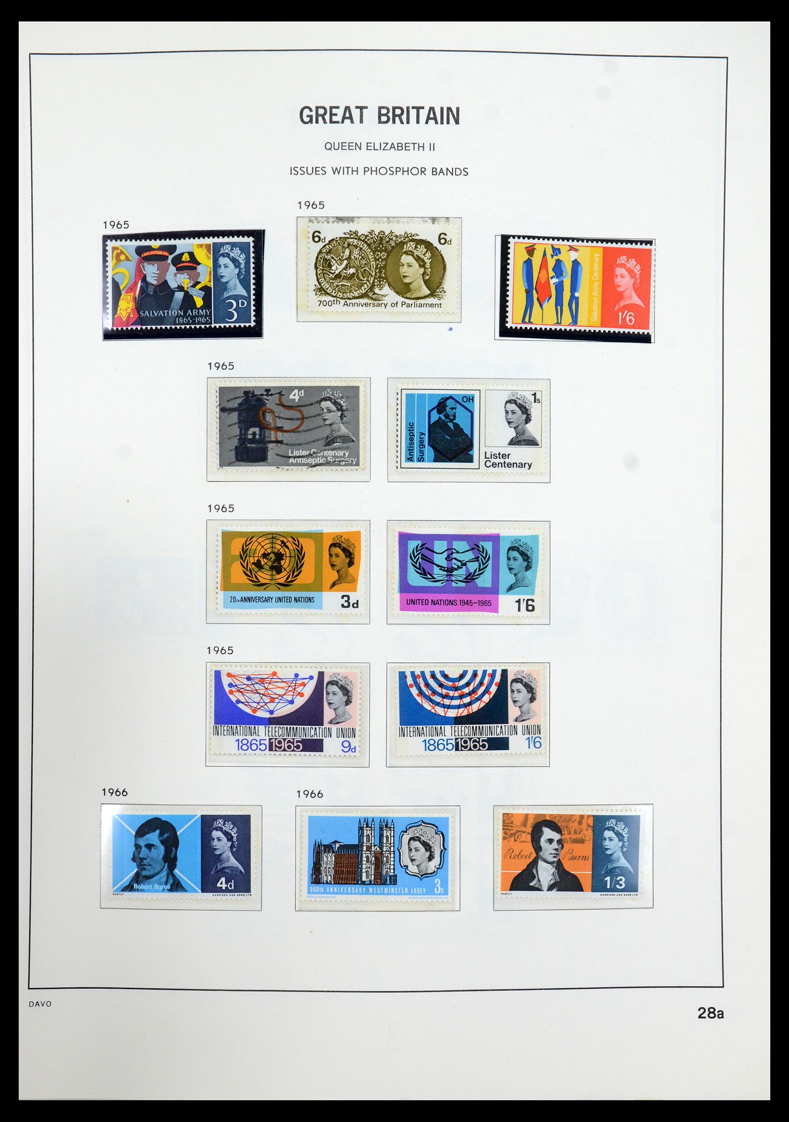 35481 035 - Postzegelverzameling 35481 Engeland 1840-1991.
