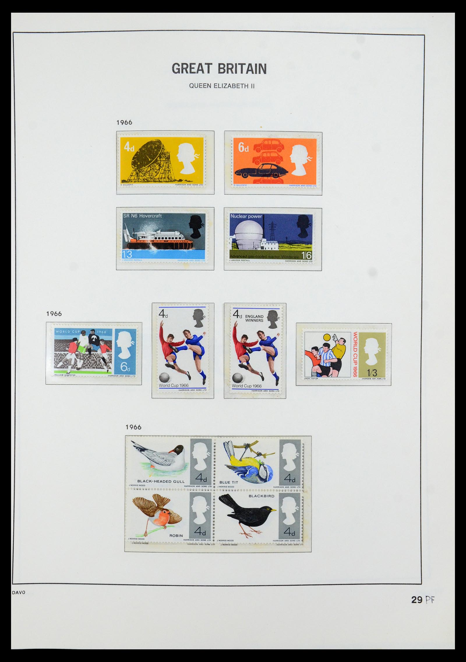 35481 036 - Postzegelverzameling 35481 Engeland 1840-1991.