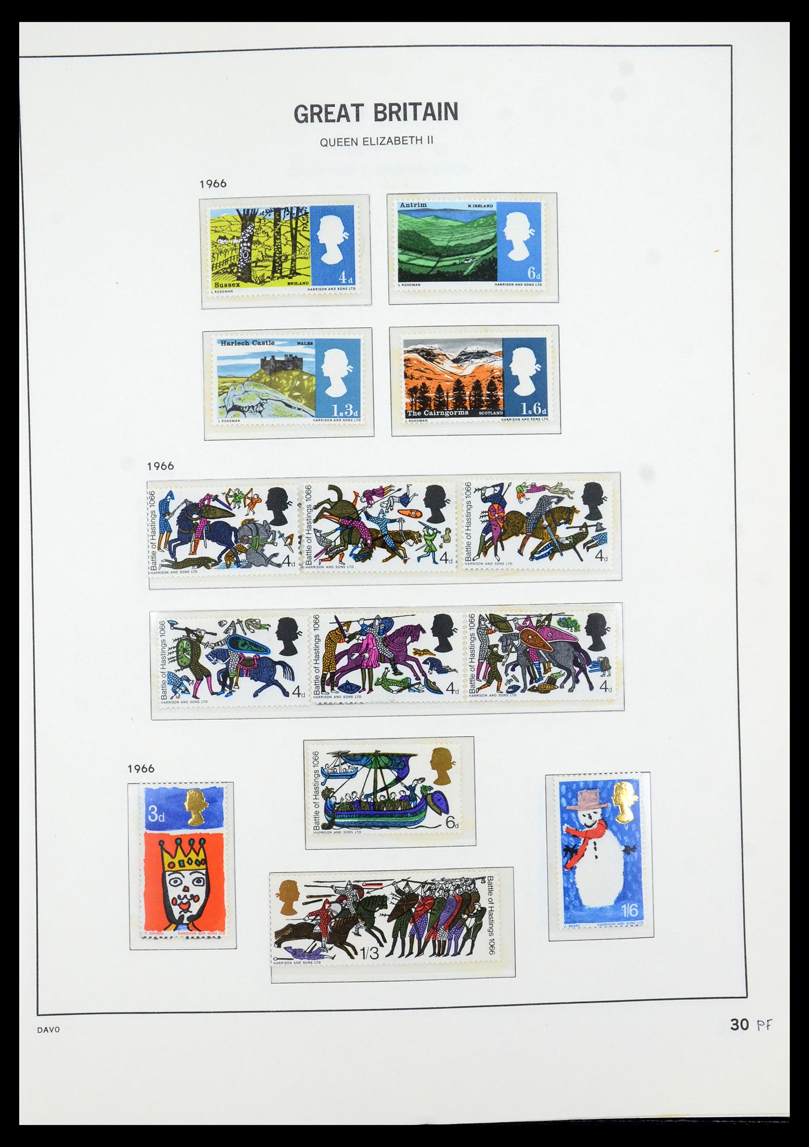 35481 038 - Postzegelverzameling 35481 Engeland 1840-1991.