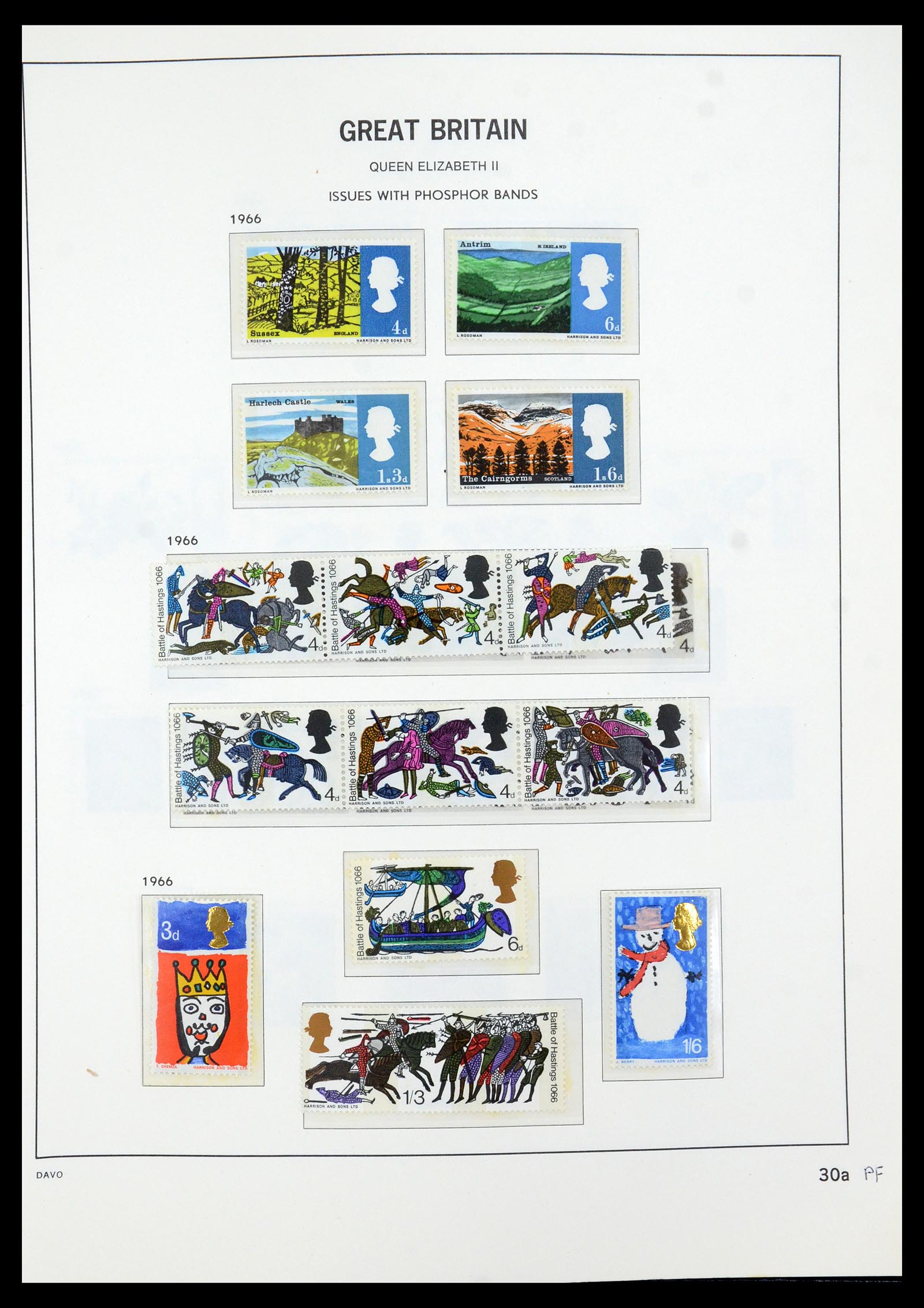 35481 039 - Postzegelverzameling 35481 Engeland 1840-1991.