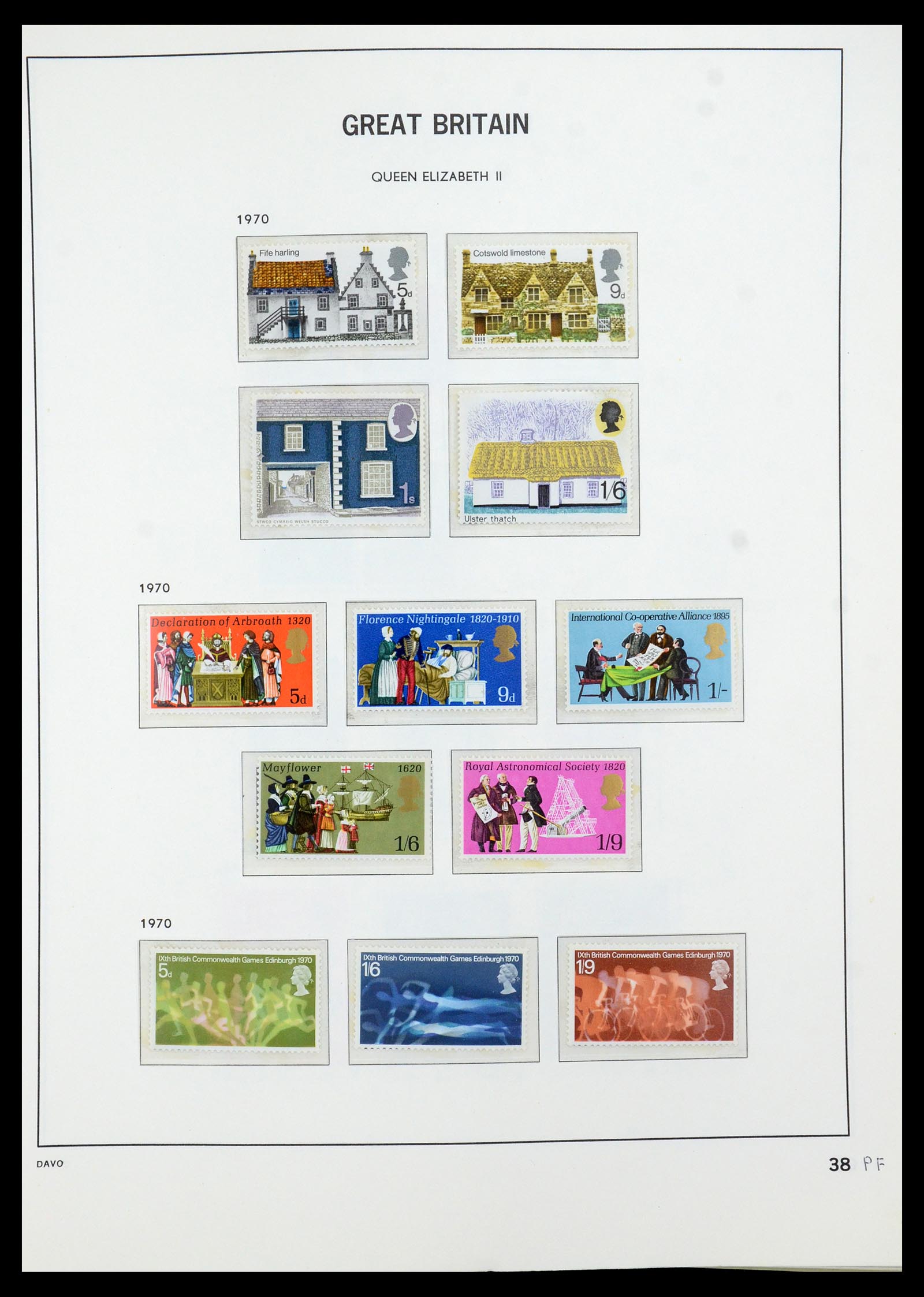 35481 048 - Postzegelverzameling 35481 Engeland 1840-1991.