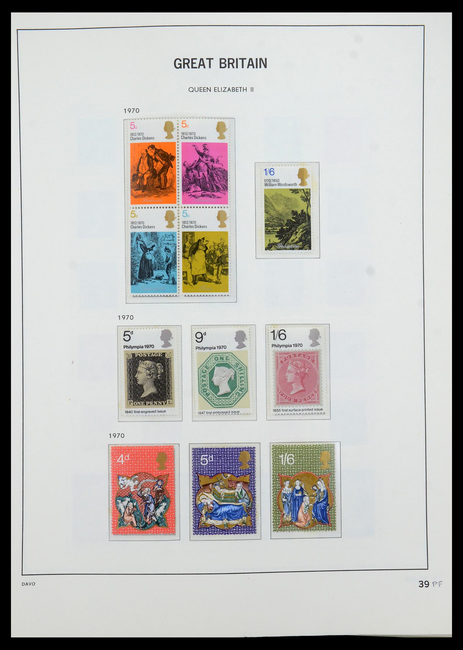 35481 049 - Postzegelverzameling 35481 Engeland 1840-1991.