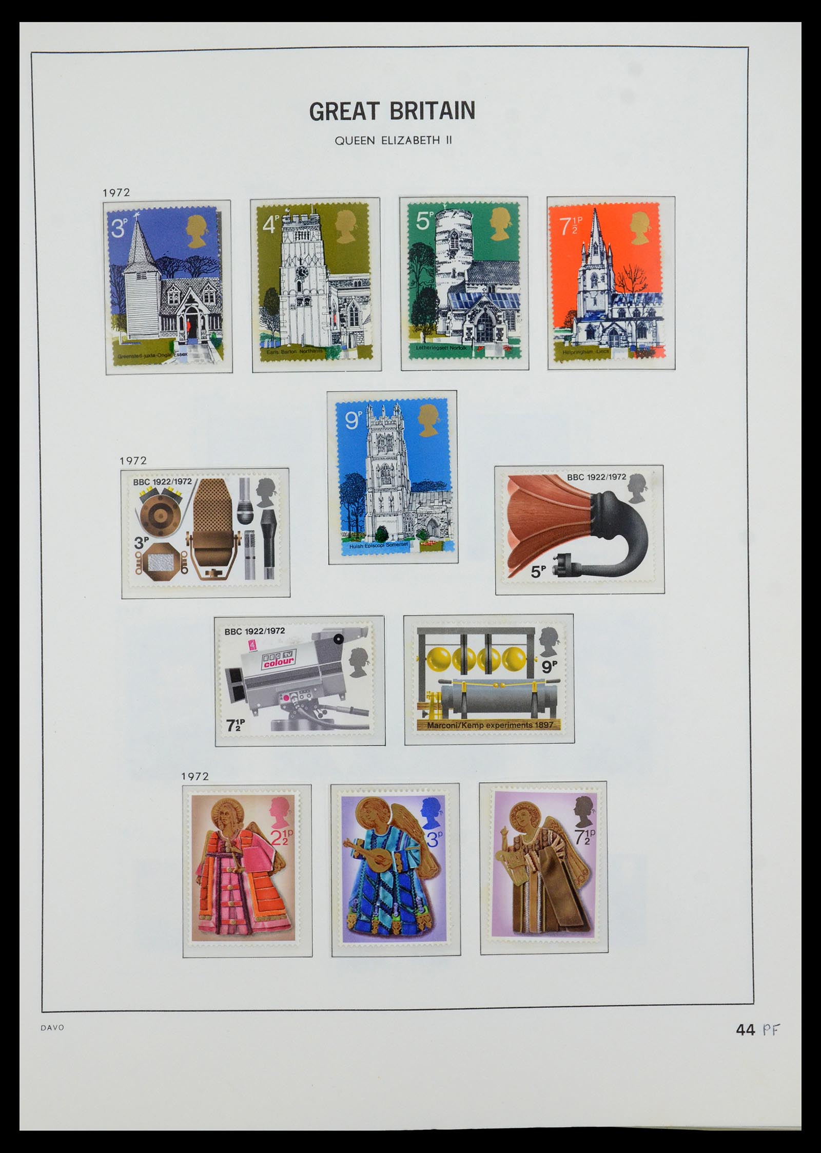 35481 053 - Postzegelverzameling 35481 Engeland 1840-1991.
