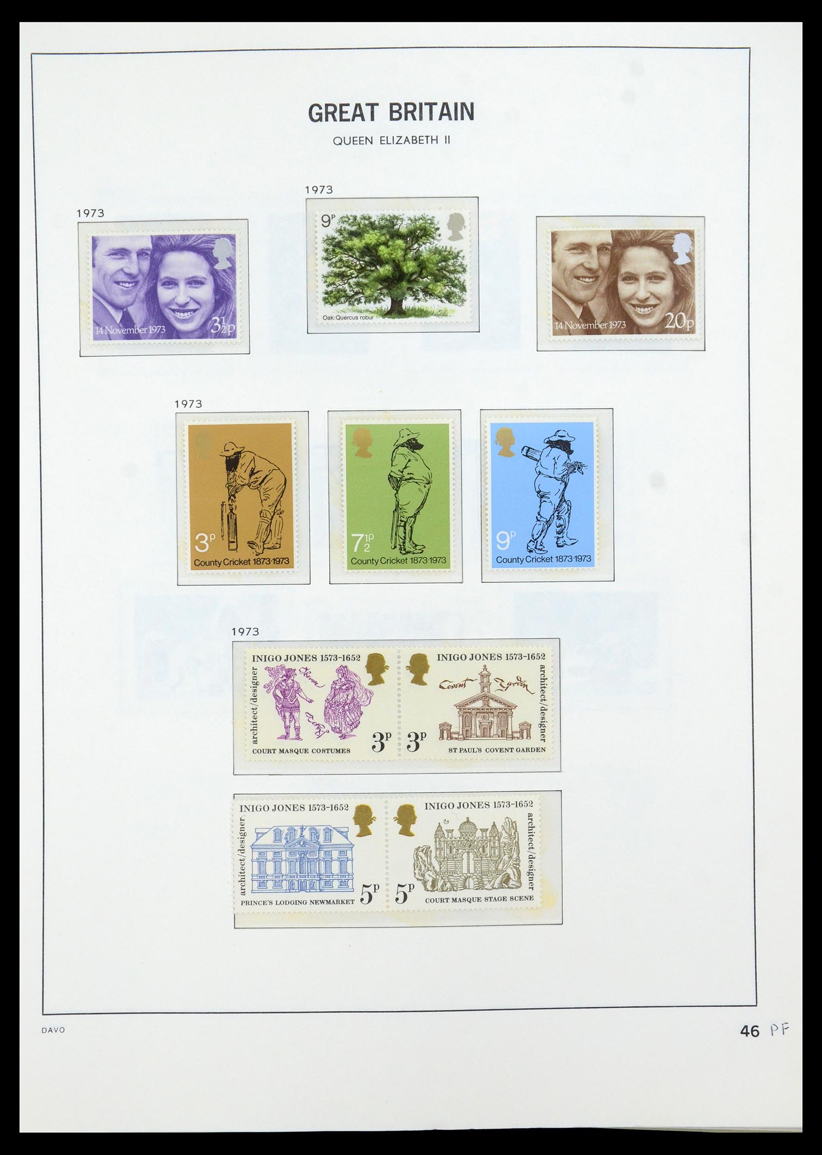 35481 055 - Postzegelverzameling 35481 Engeland 1840-1991.