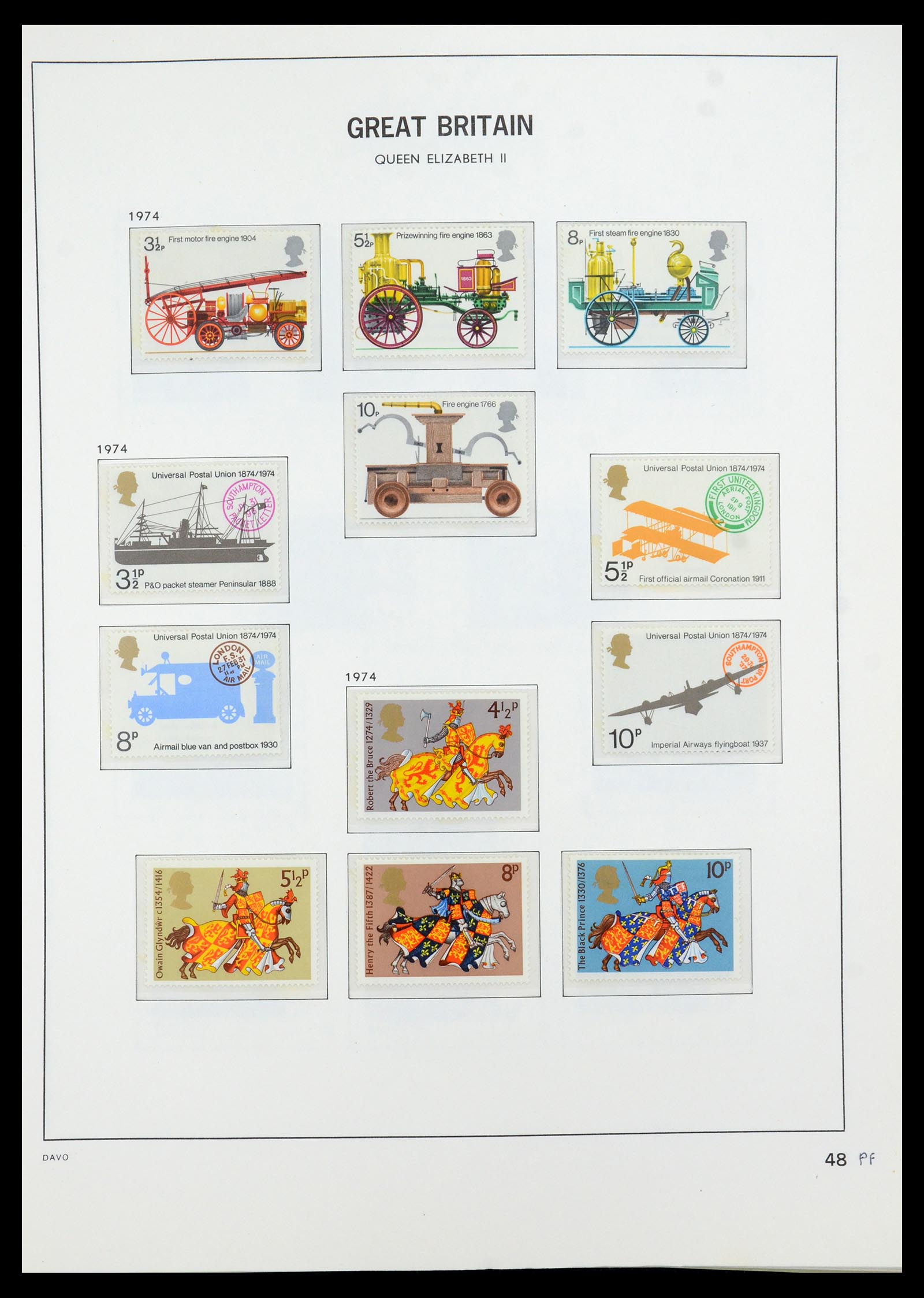35481 057 - Postzegelverzameling 35481 Engeland 1840-1991.