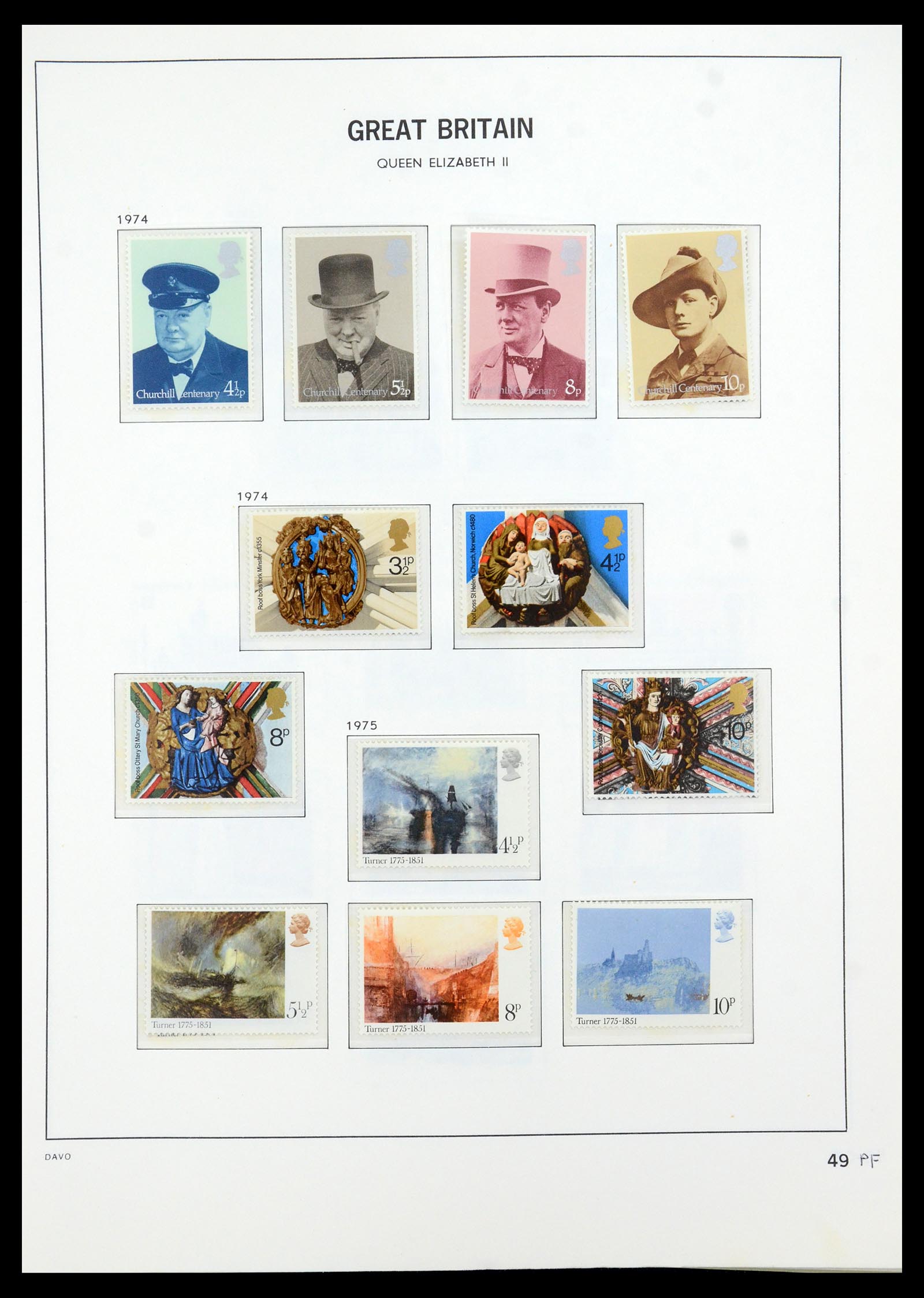 35481 058 - Postzegelverzameling 35481 Engeland 1840-1991.