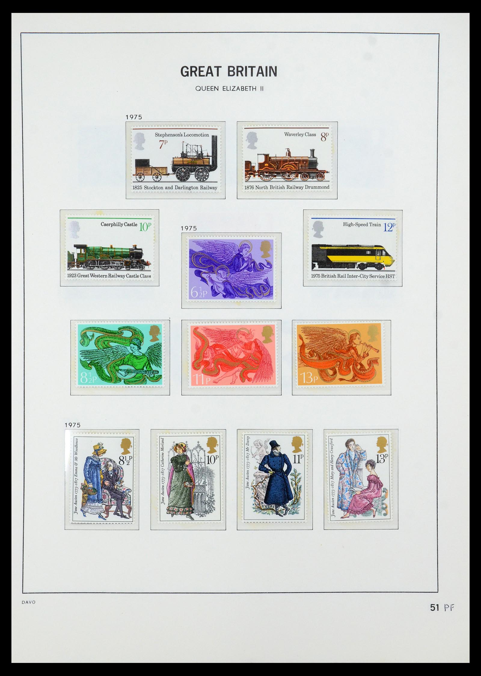 35481 060 - Postzegelverzameling 35481 Engeland 1840-1991.