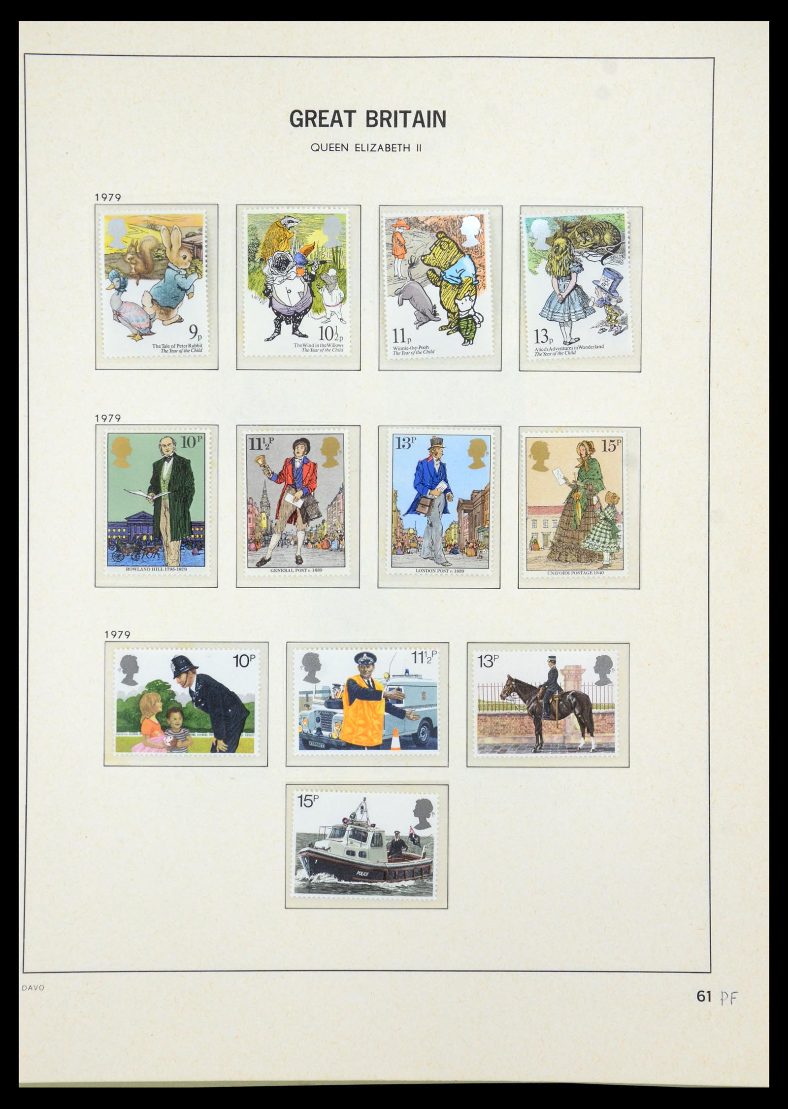 35481 070 - Stamp Collection 35481 Great Britain 1840-1991.