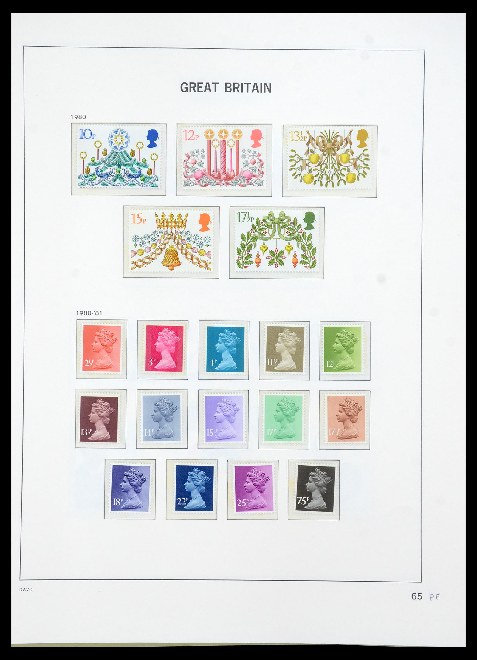 35481 074 - Stamp Collection 35481 Great Britain 1840-1991.