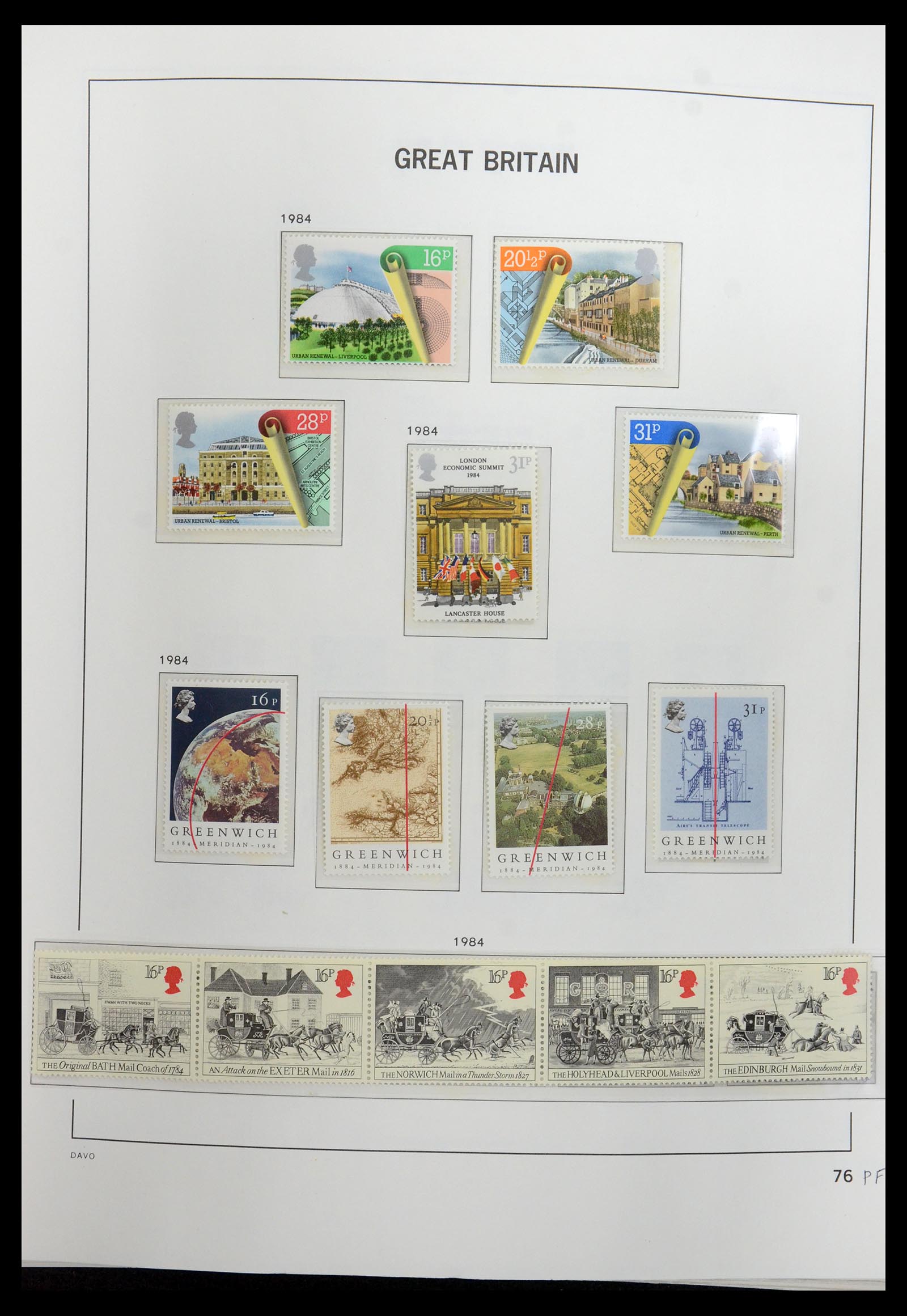 35481 085 - Stamp Collection 35481 Great Britain 1840-1991.